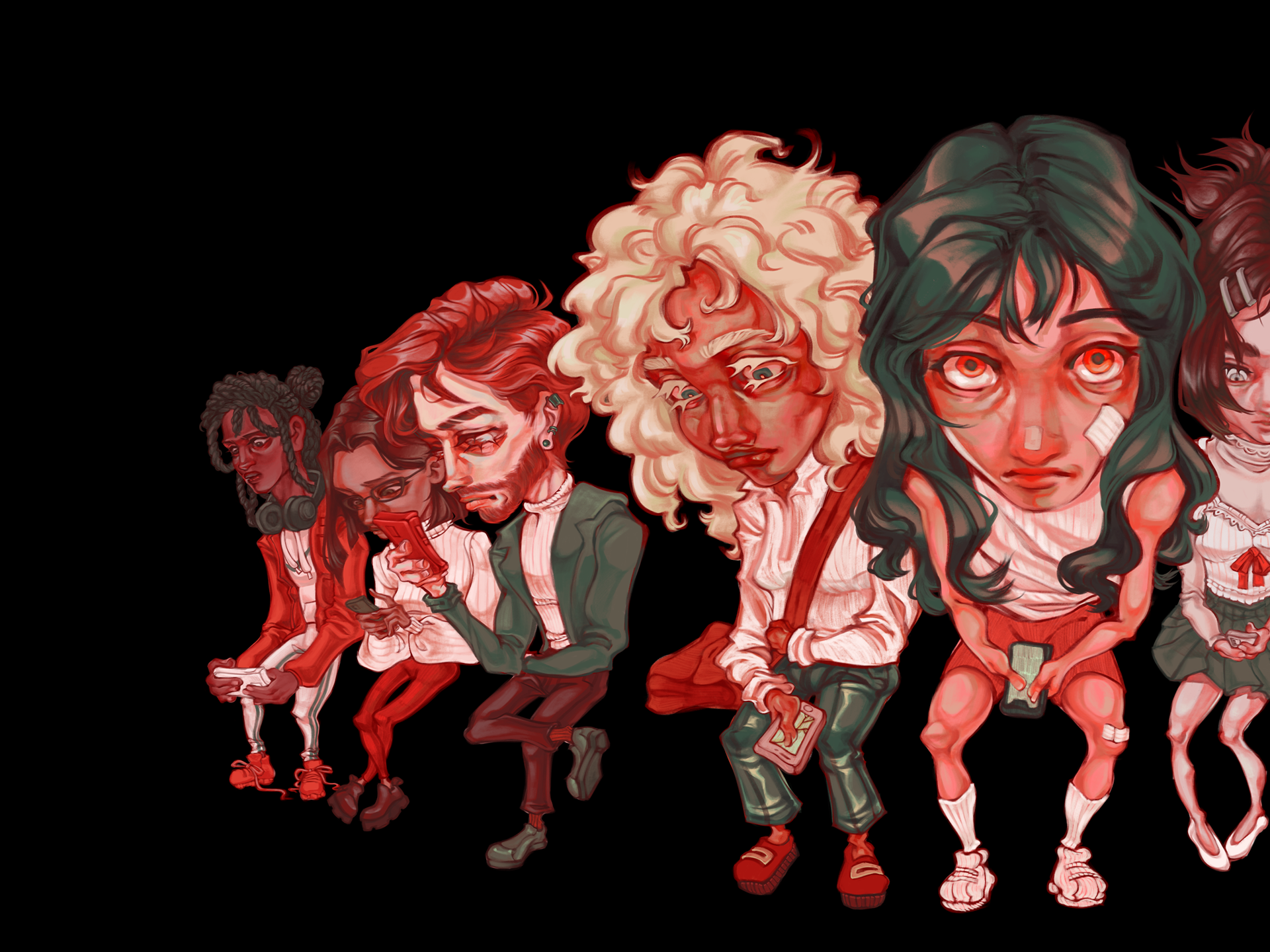 "SUBWAY SURF!" 2022, digital