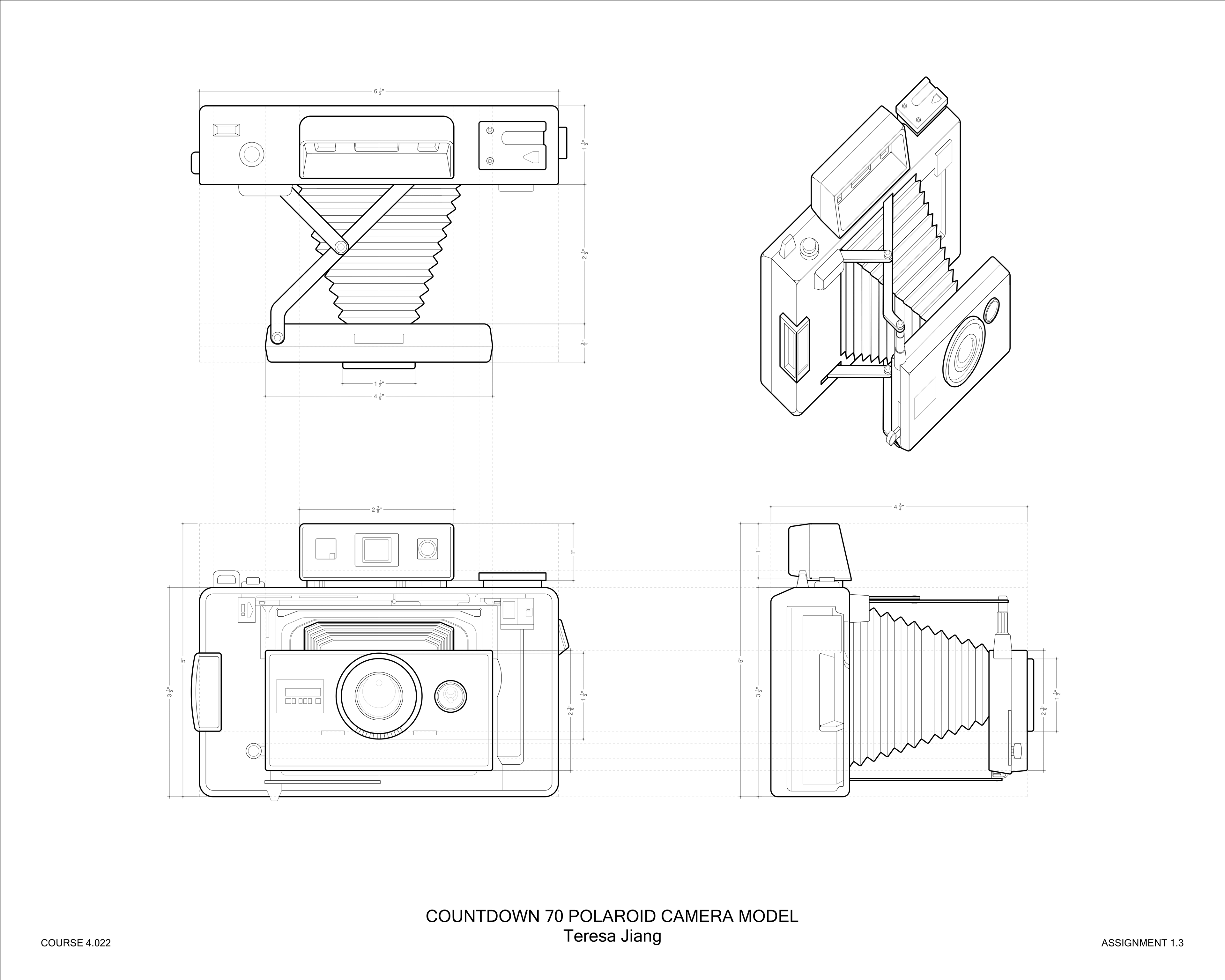 4.022: Design Techniques and Technologies; Rhino3D Elevation drawings