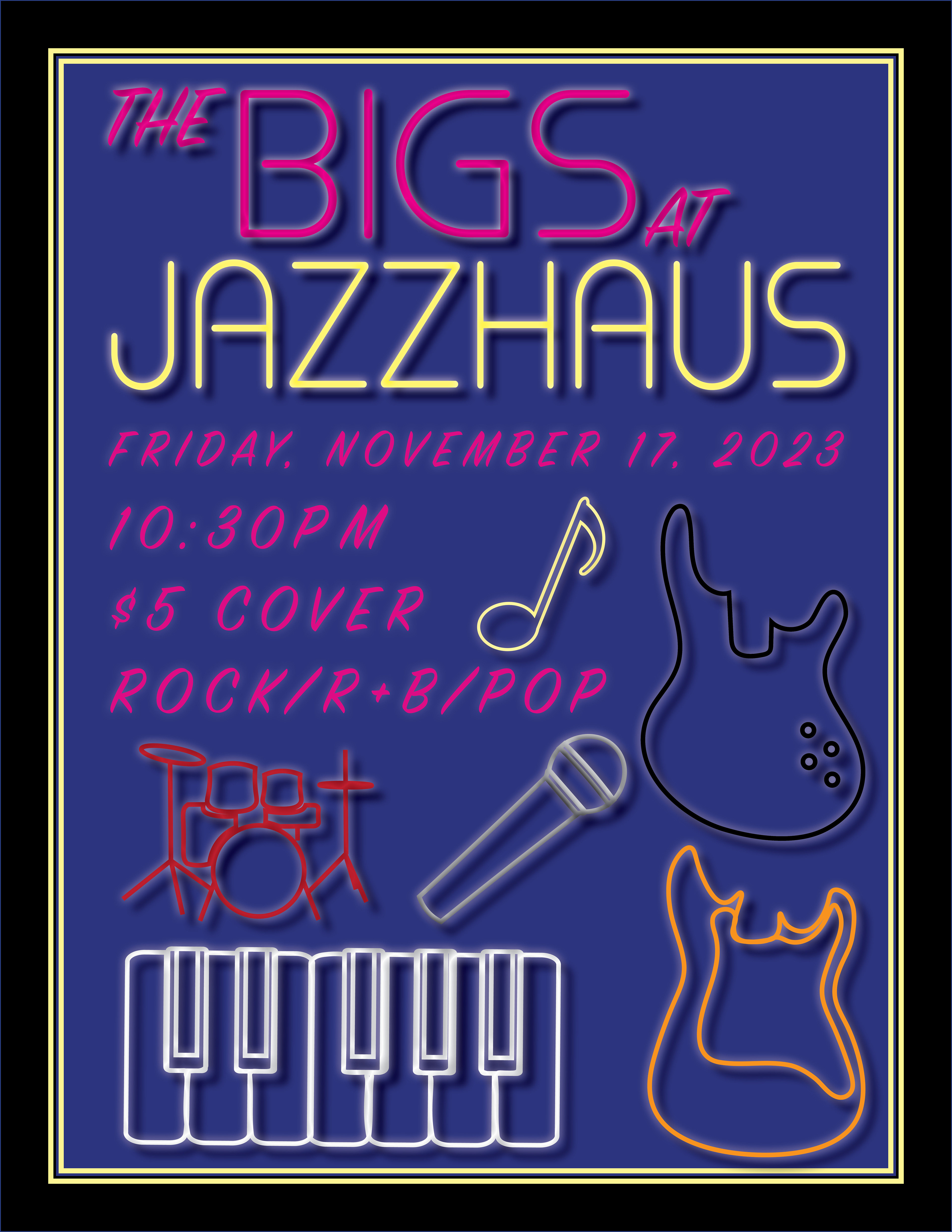 Flyer, created on Adobe Illustrator