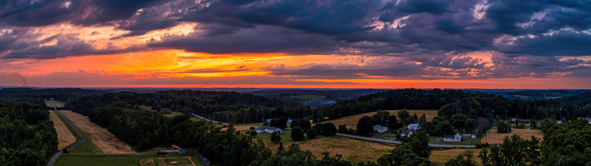 Sunset over Fleetville