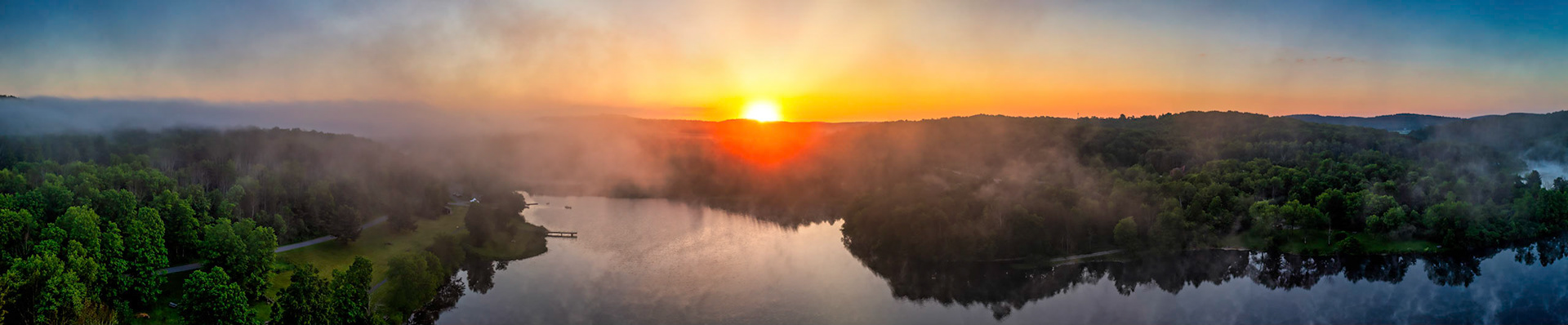 Sunrise at Lackawanna State Park