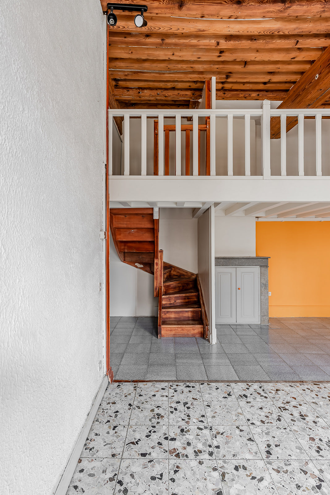 Ancien escalier tournant