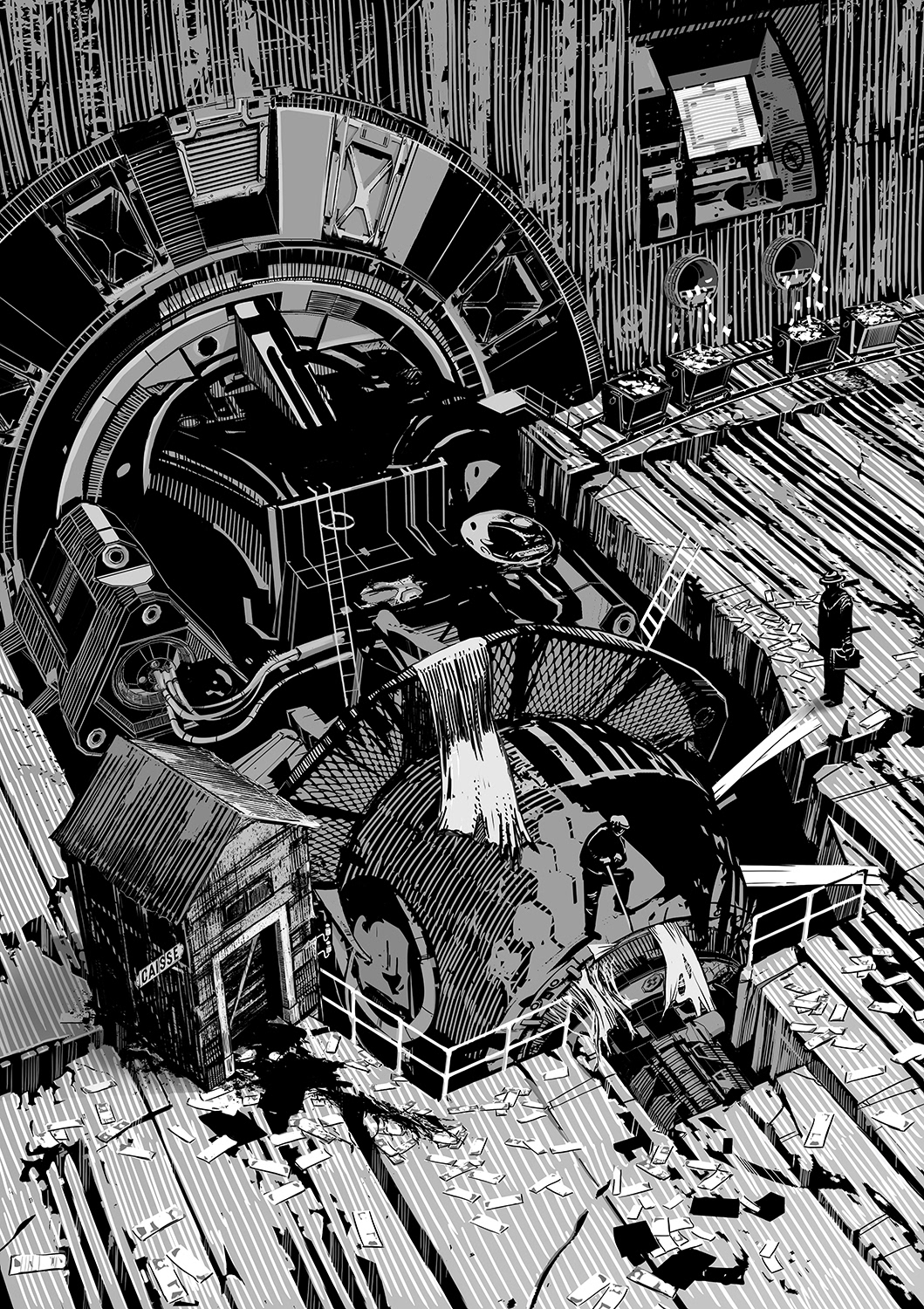 Machine bancaire