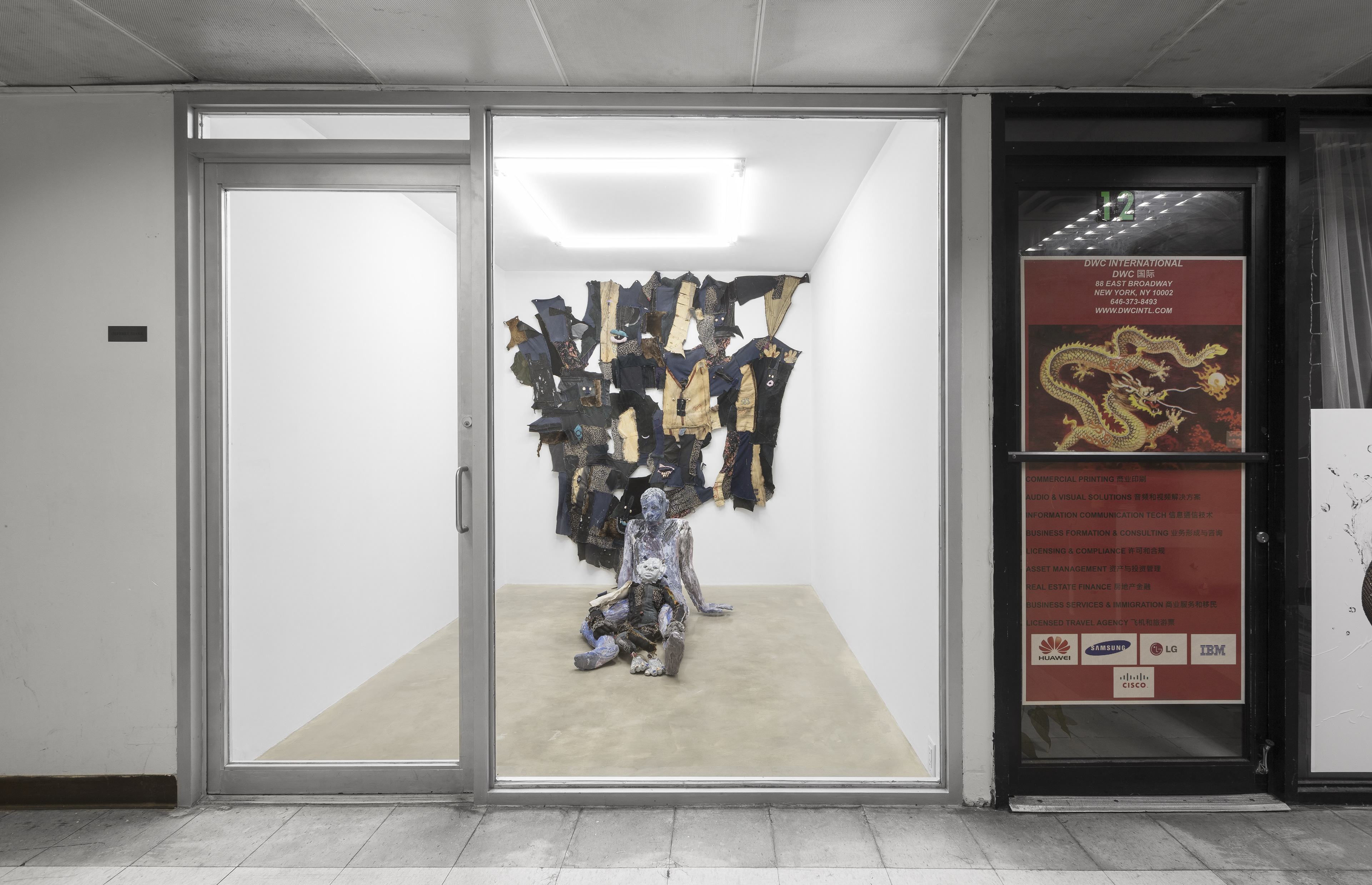 Installation view.