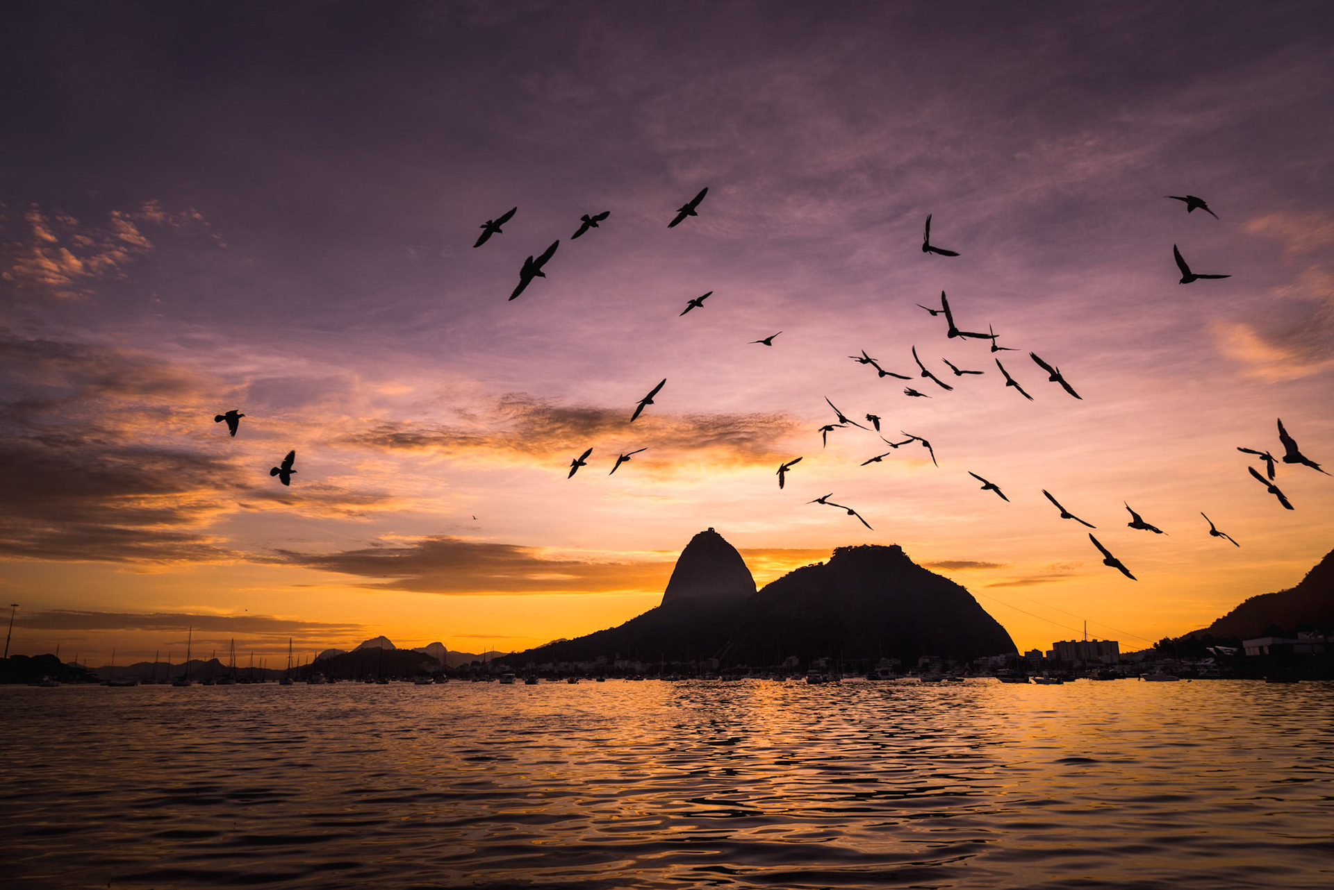 Dawn @ #Botafogo #Beach - #RiodeJaneiro #Brazil