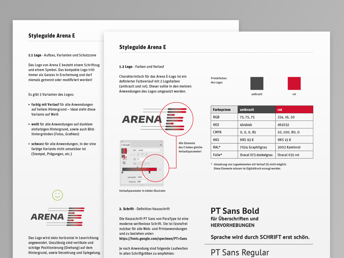 Styleguide zur Anwendung des Logos