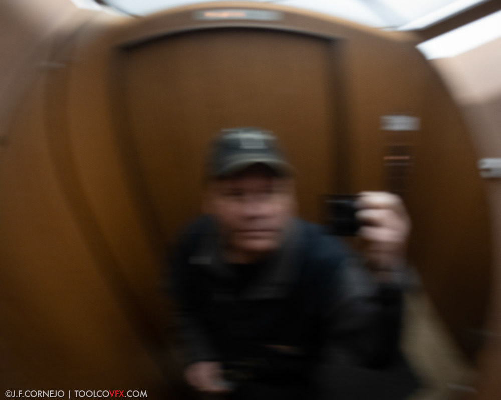 Self Portrait in an Elevator