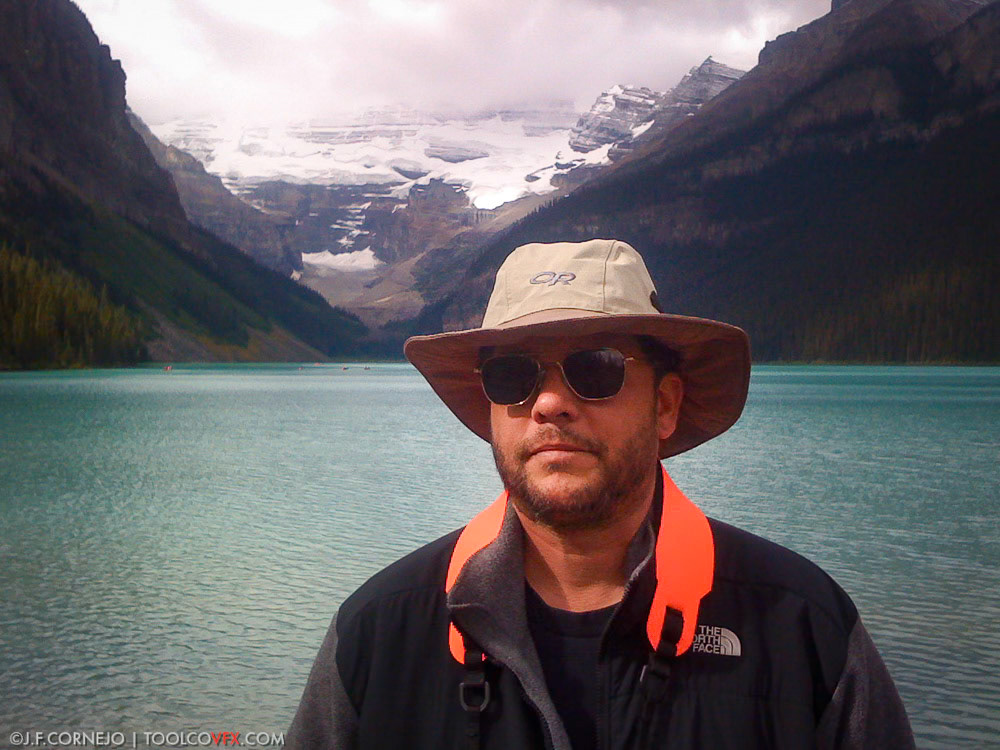 Self Portrait, Lake Louise