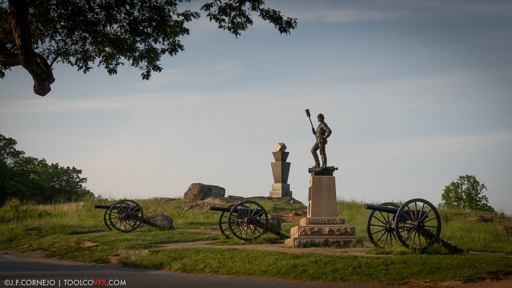4th New York Independent Battery Artillery Monument - Devil's Den, Gettysburg