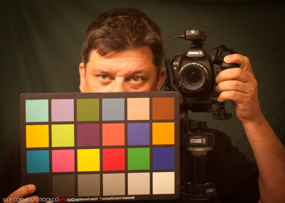 Self Portrait with a Chip Chart