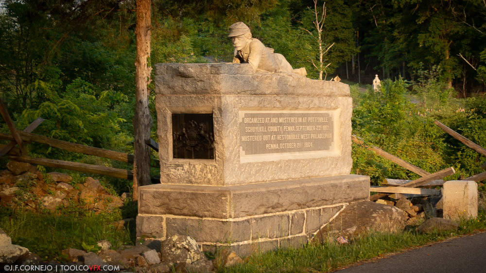 96th Pennsylvania Infantry Monument - Gettysburg