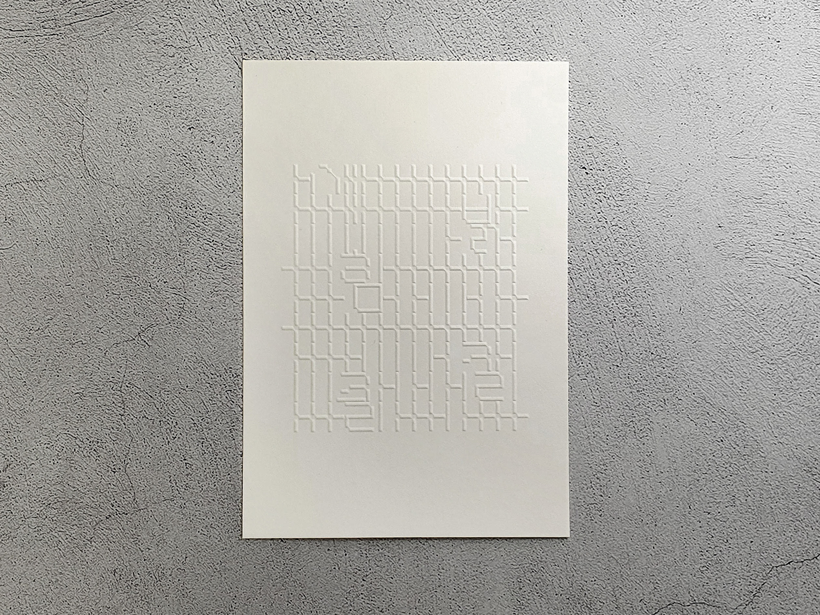 Texttile Postcard