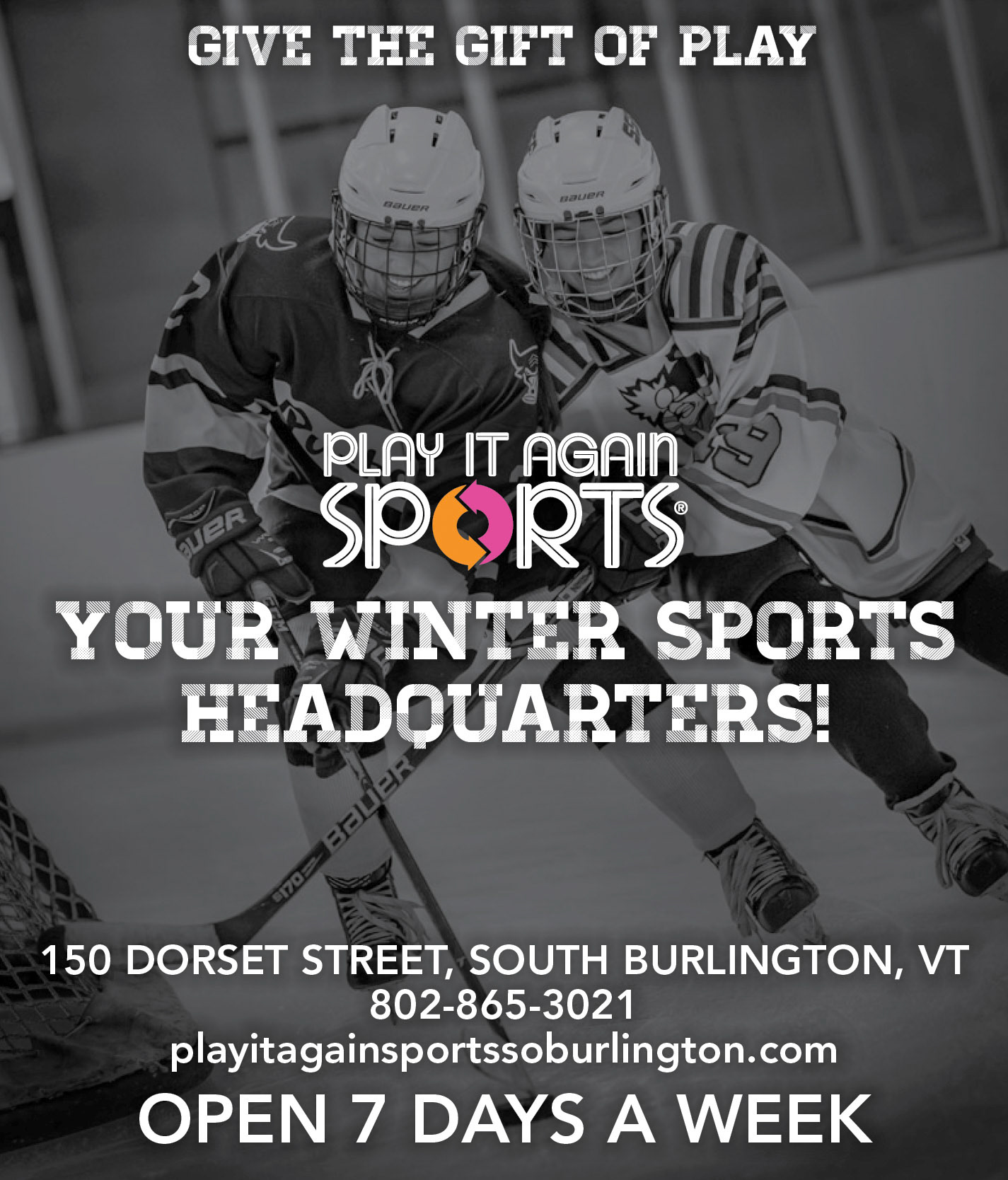 Play It Again Sports Print Ad