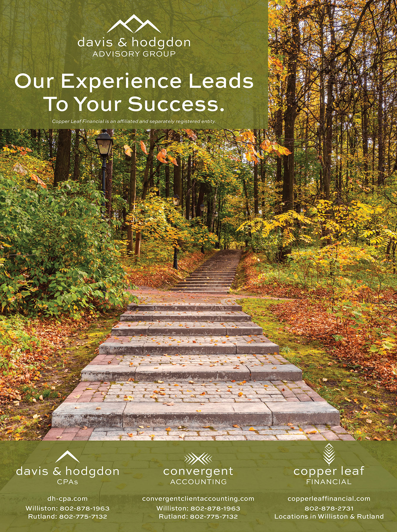 Davis and Hodgdon Advisory Group Print Ad