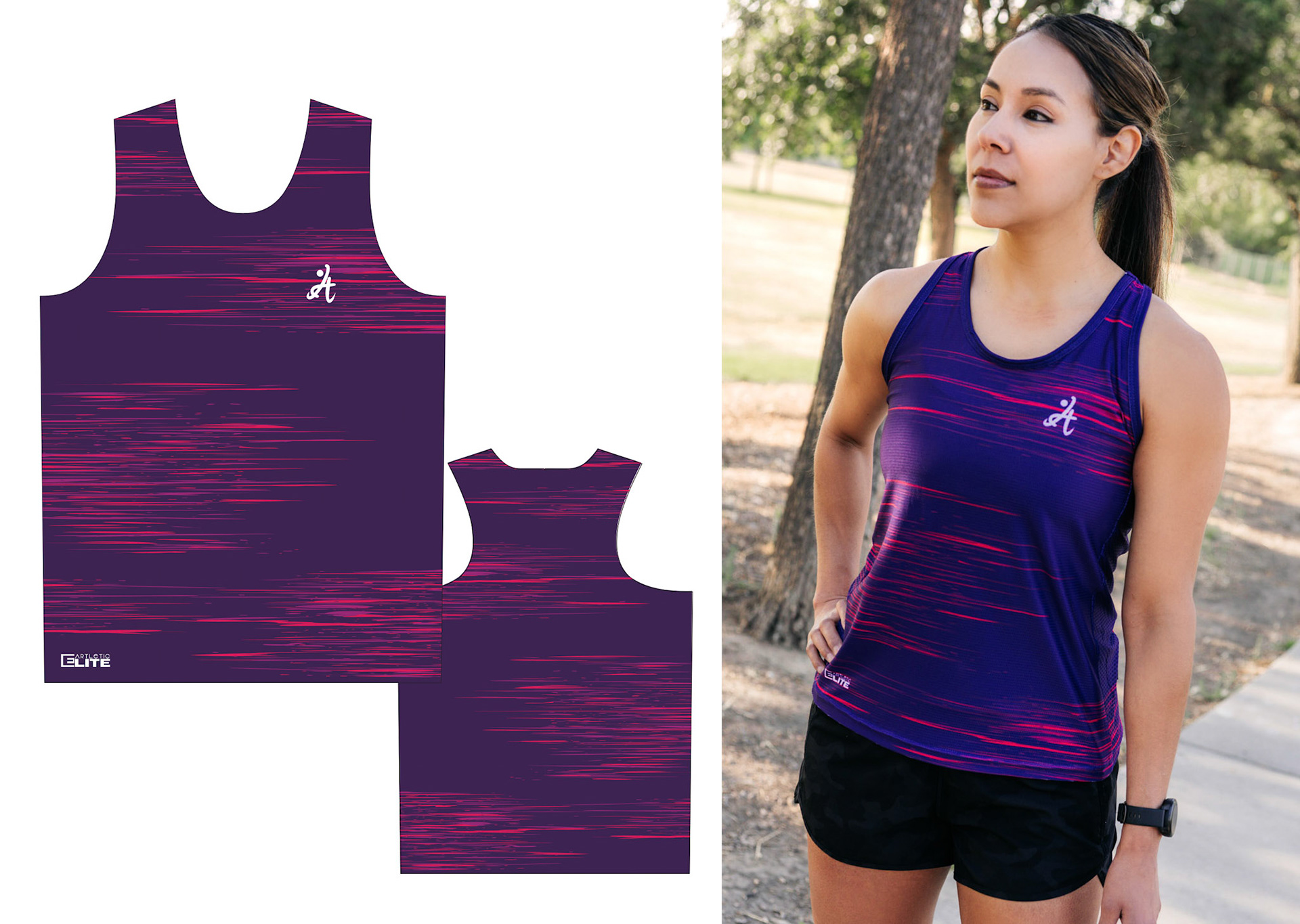 Artletic Apparel Running Singlet Design