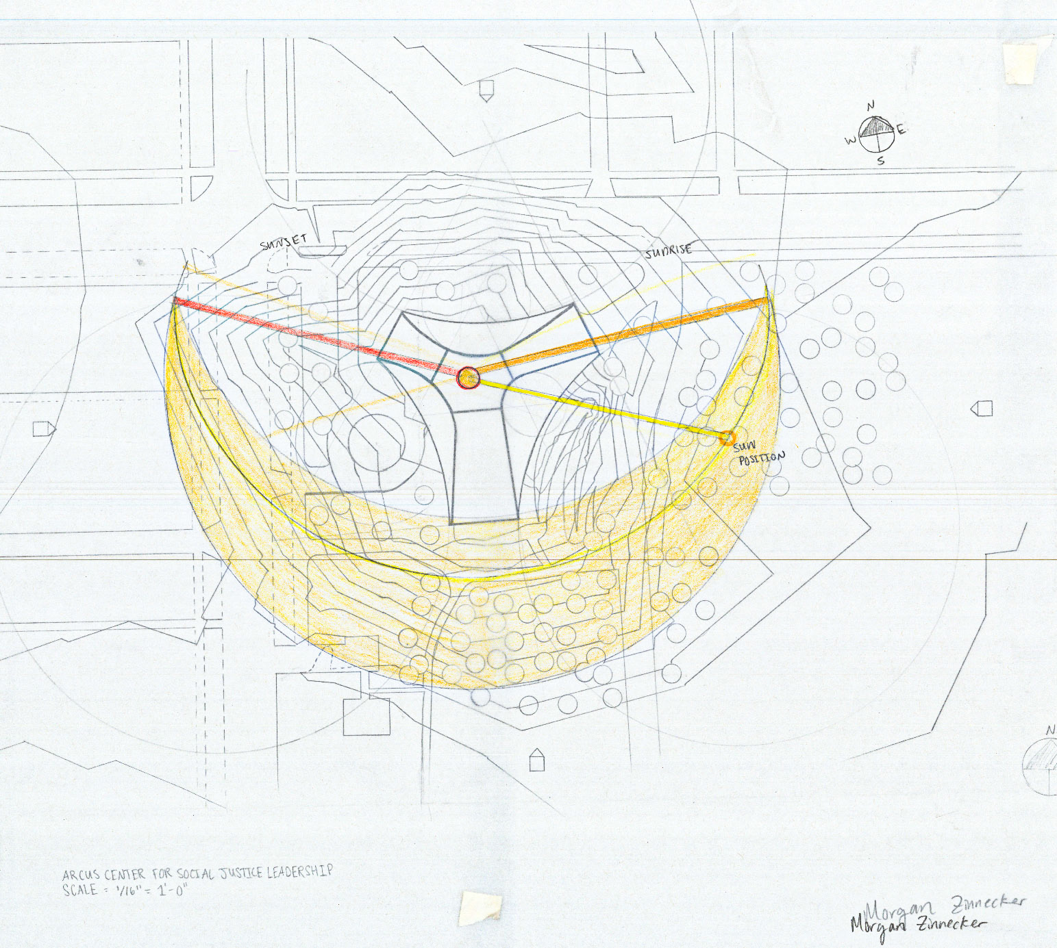 Sun path analysis