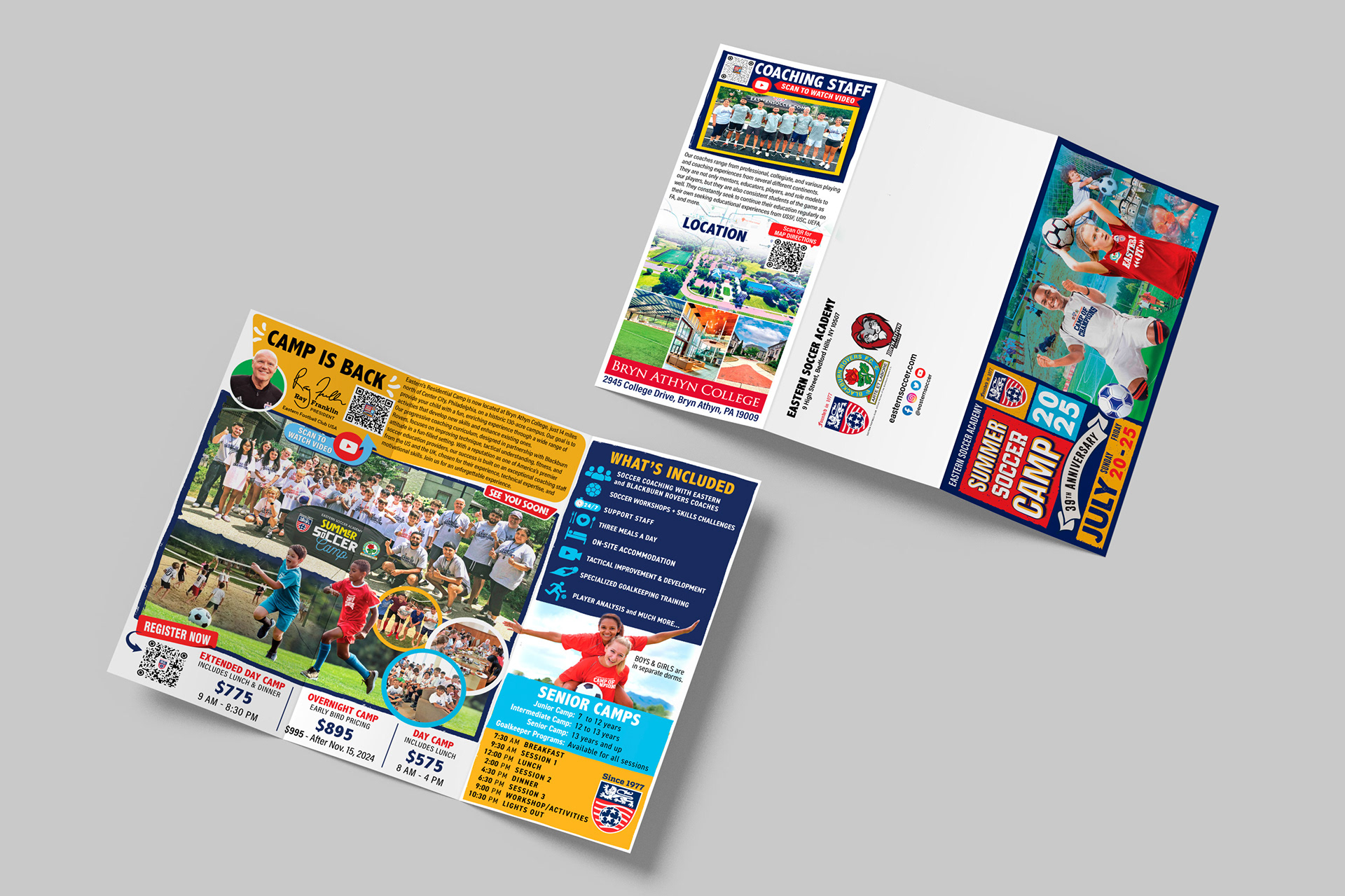 Brochure Front & Back Sides