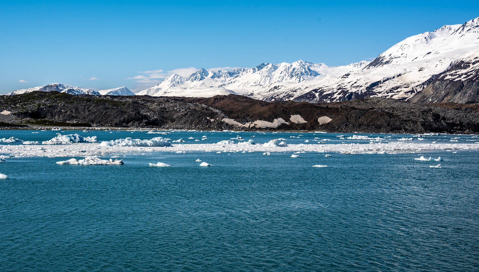 Leaving Glacier Bay National Park
