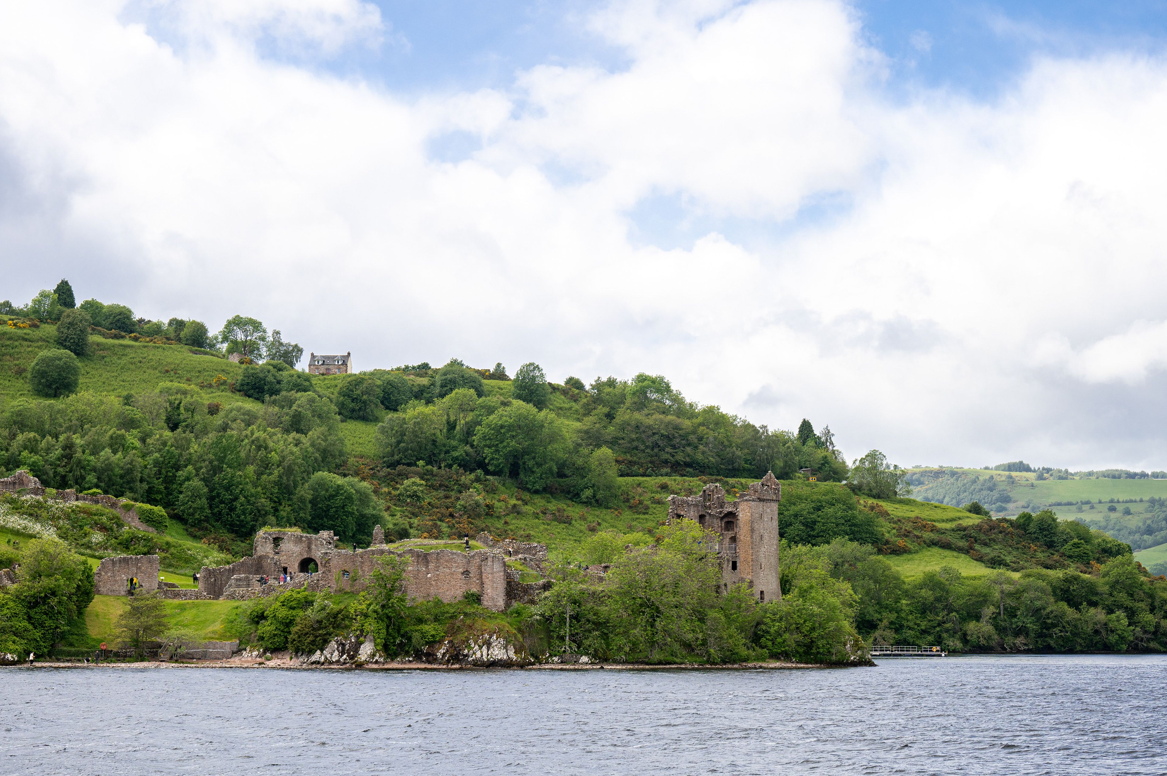 Urquhart Castle on Loch Ness