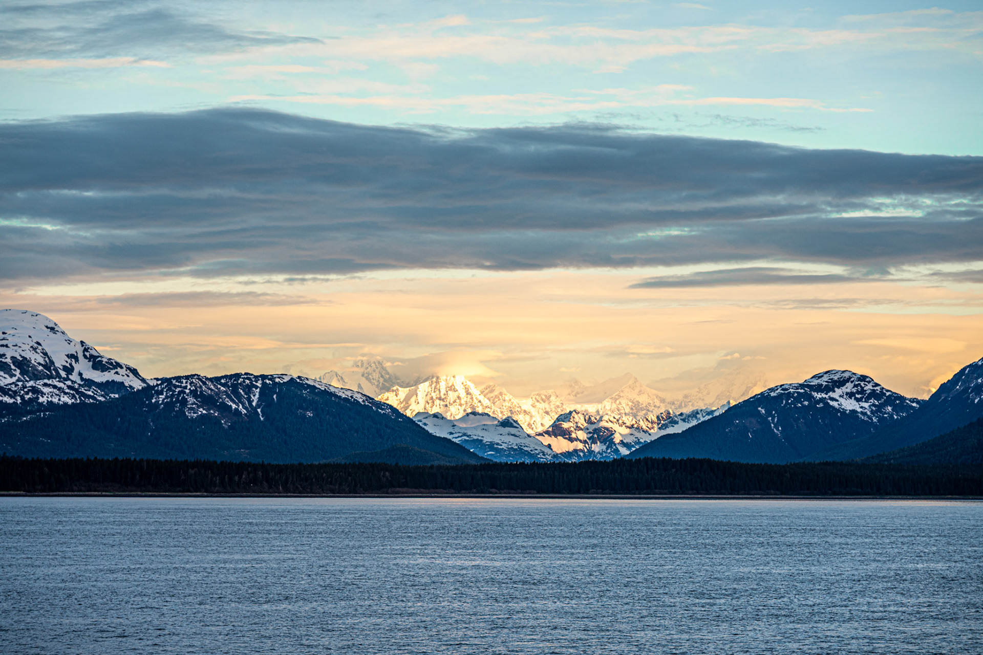 Inside Passage Sunrise