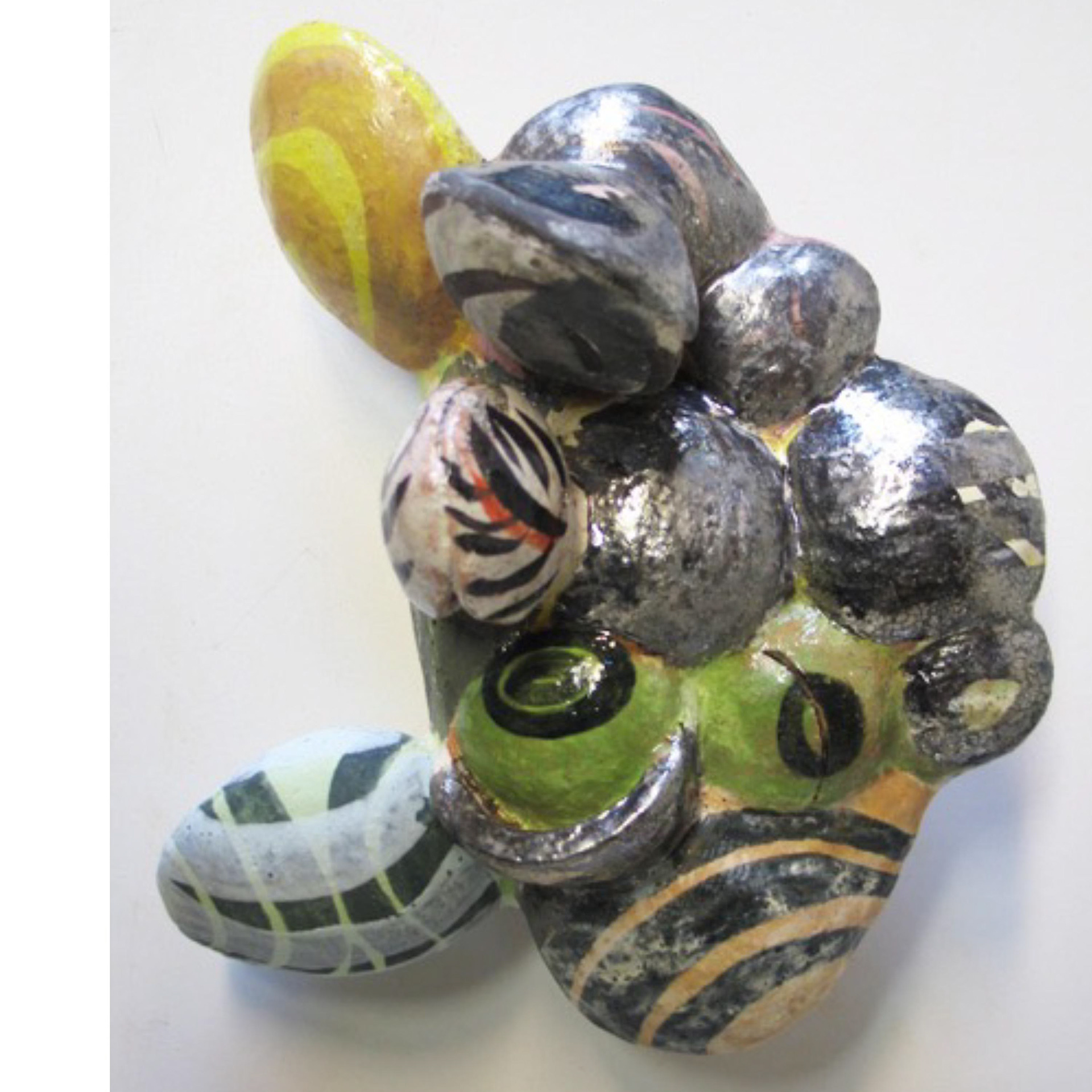 Bulbous – 2009, 9 x 7.5 x 4” glazed ceramic