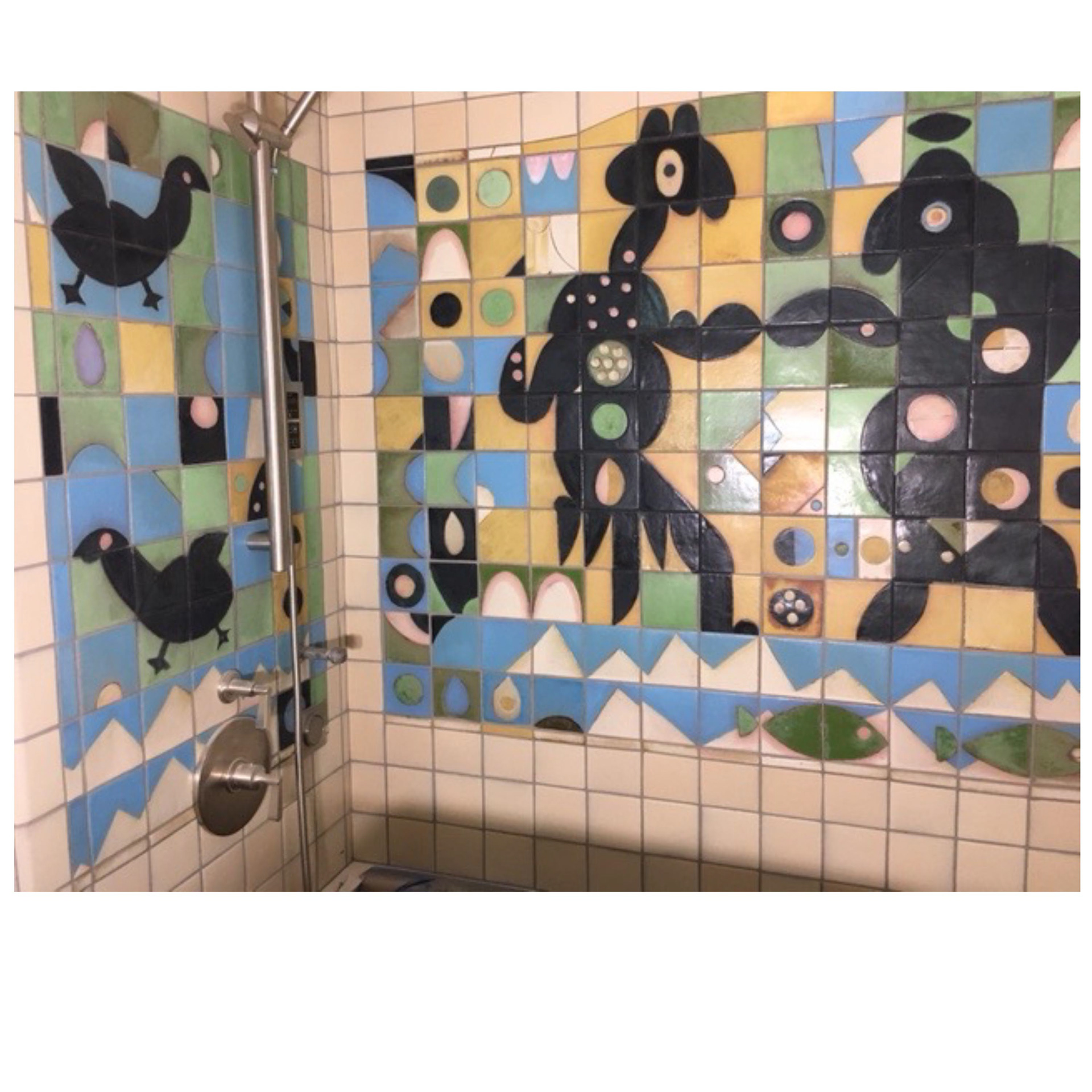 ‘Greetings’- 2016, Calif. Bathroom Tile Commission