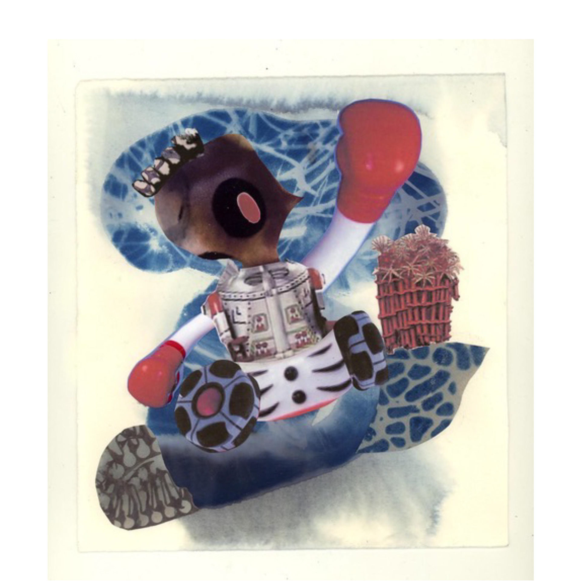 Space Flea 12- See Yah!, 8 x 7.25”, 2011
