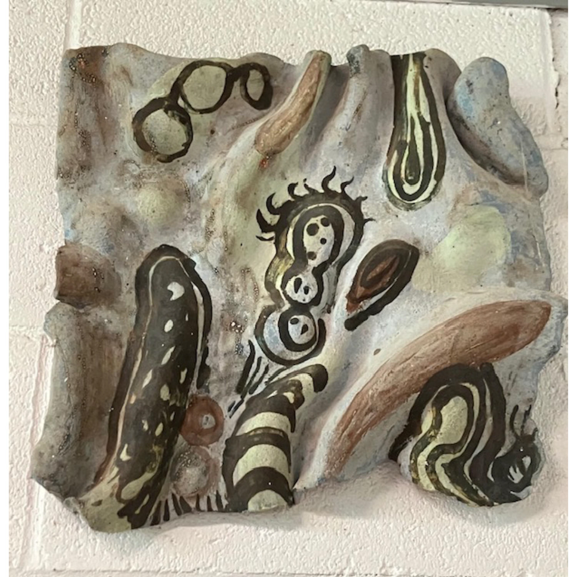 Let It Live - 17 x 18 x 5”, circa 1993, ceramic