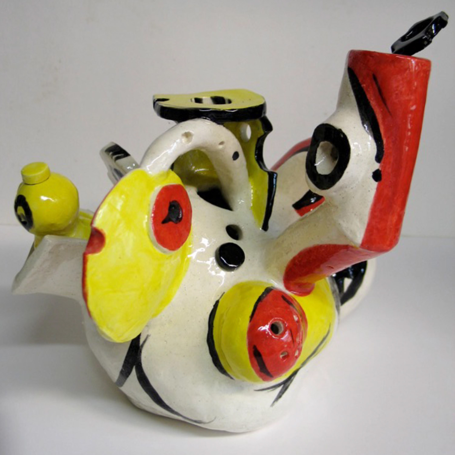 In the Groove – 2014, 9 x 9 x 8”, ceramic