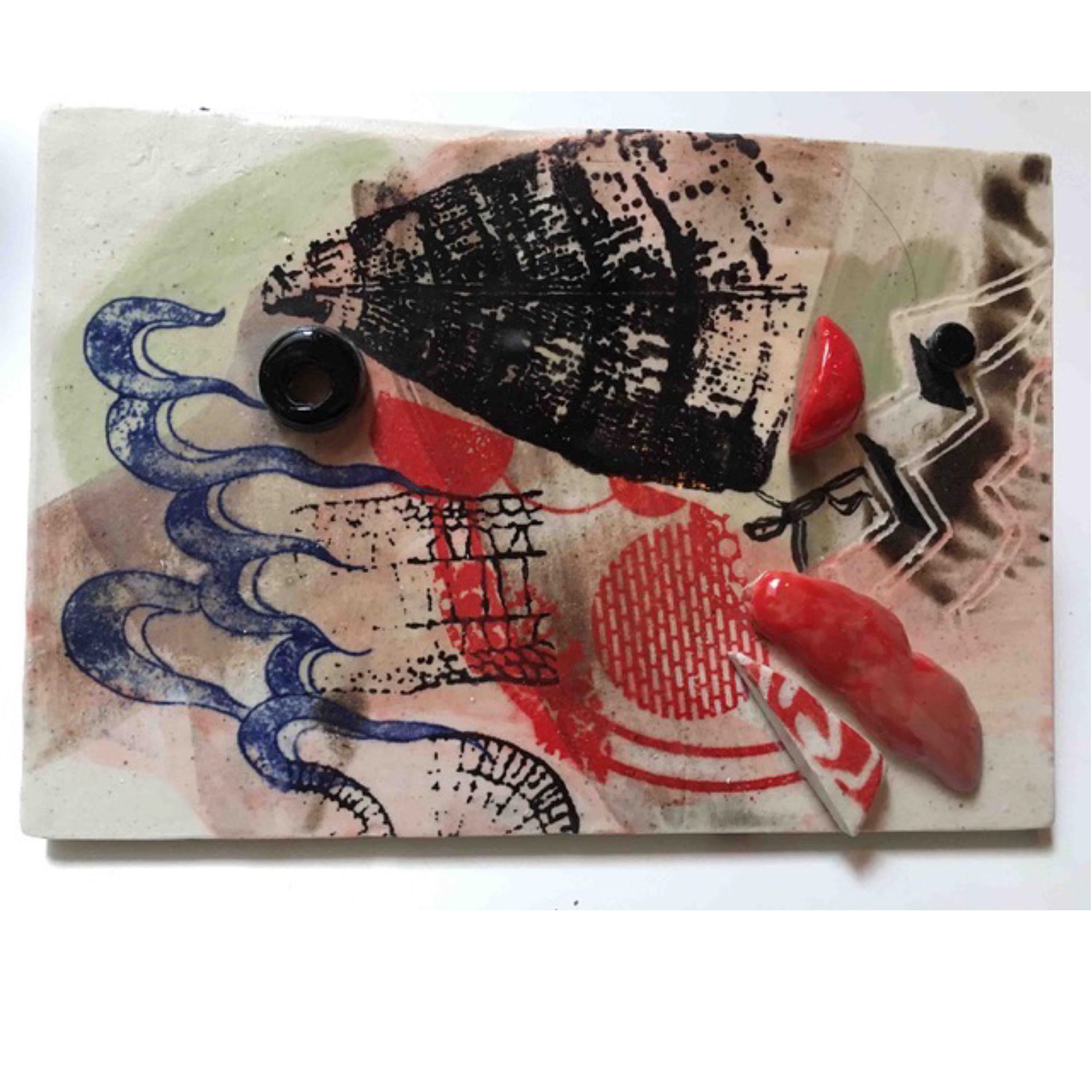 Rhythm tile– 2009, 4 x 6”