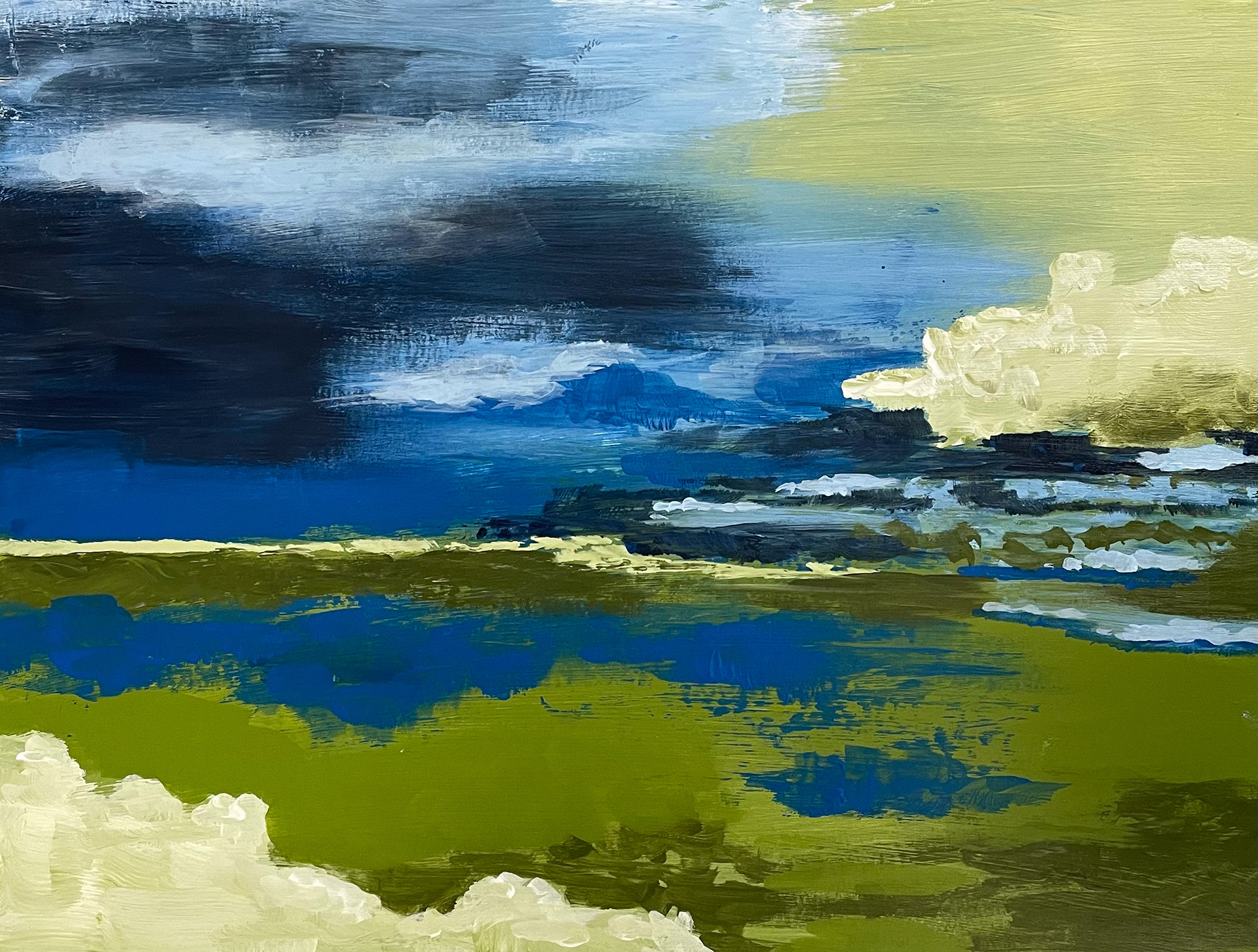 Impending Fury,  9 X 12