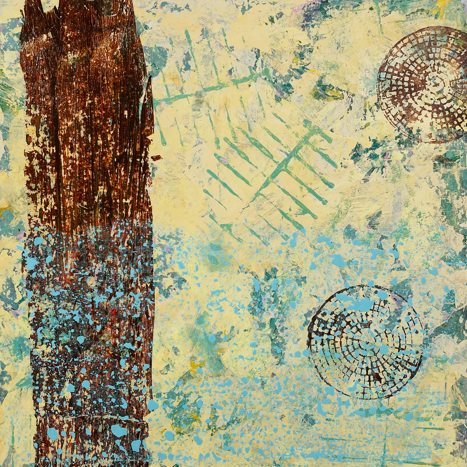 What Lies Below,  12 X 12