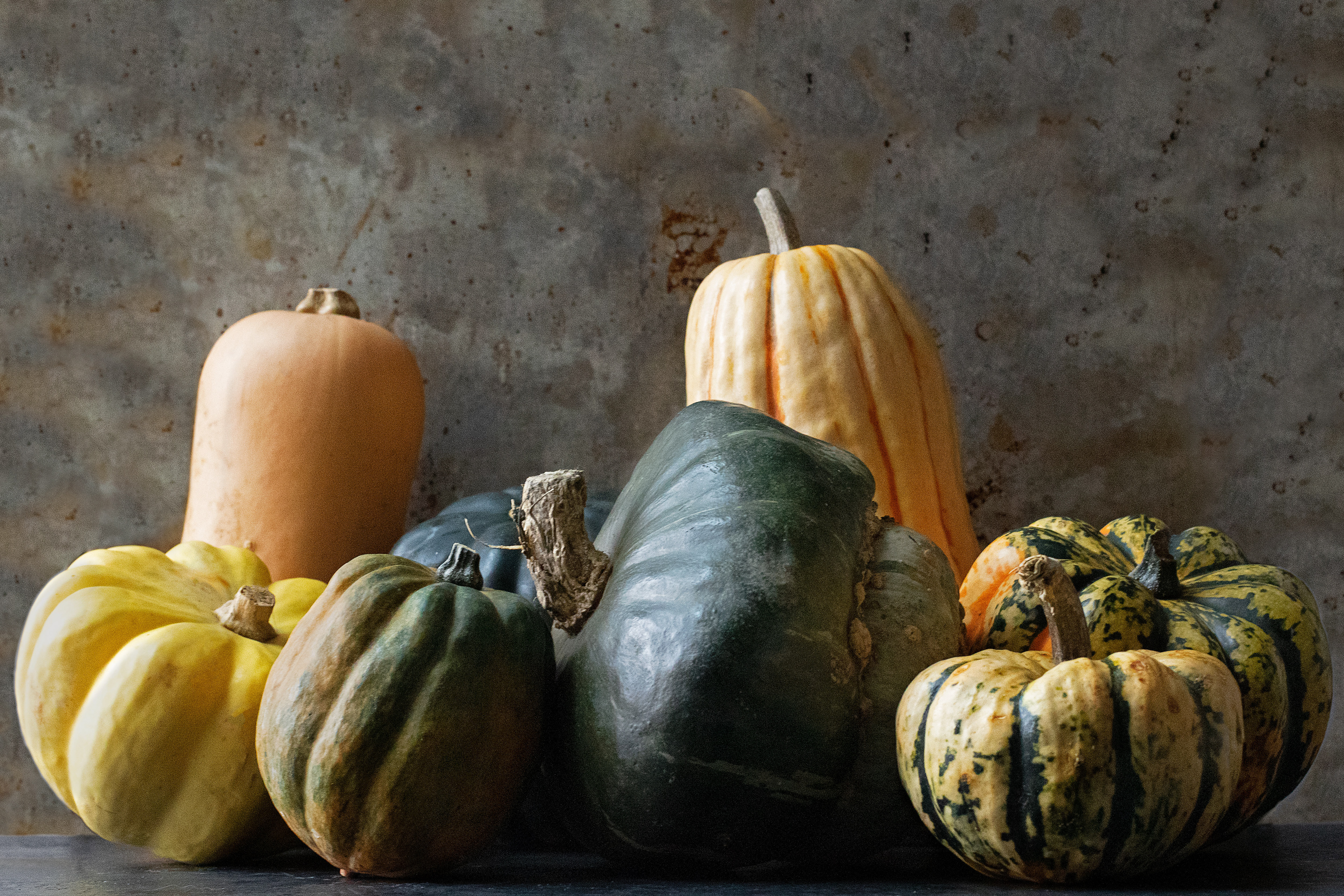 variety of winter squash