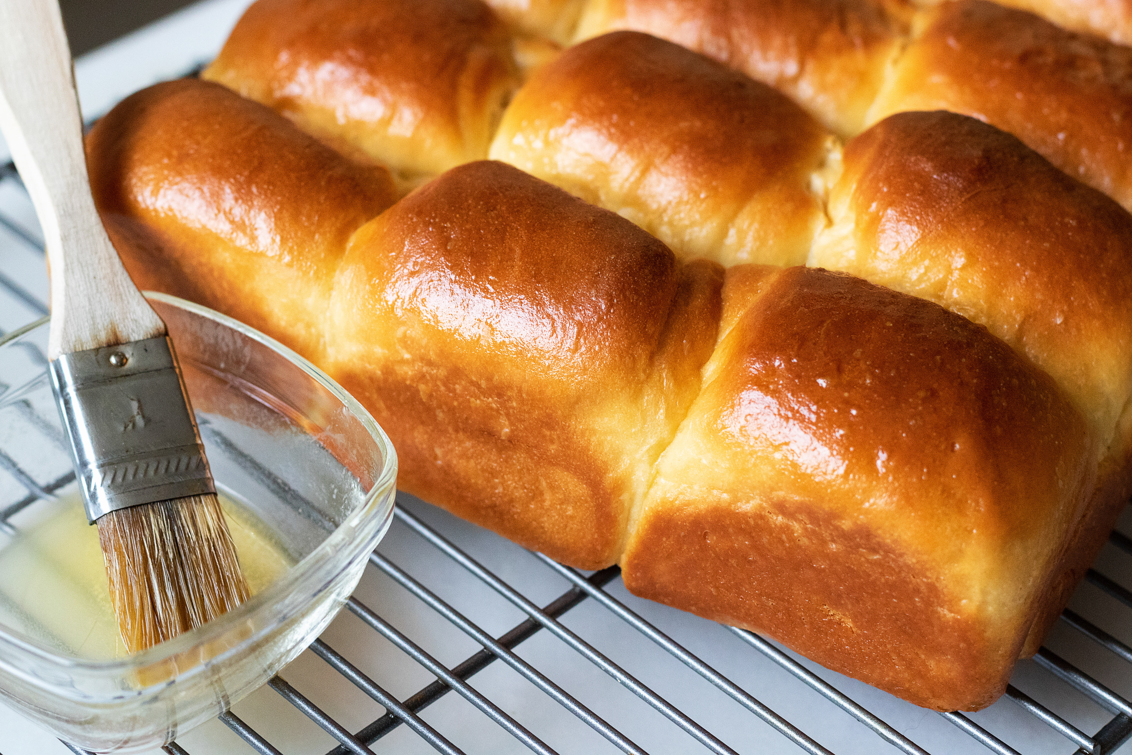fluffy, buttery dinner rolls