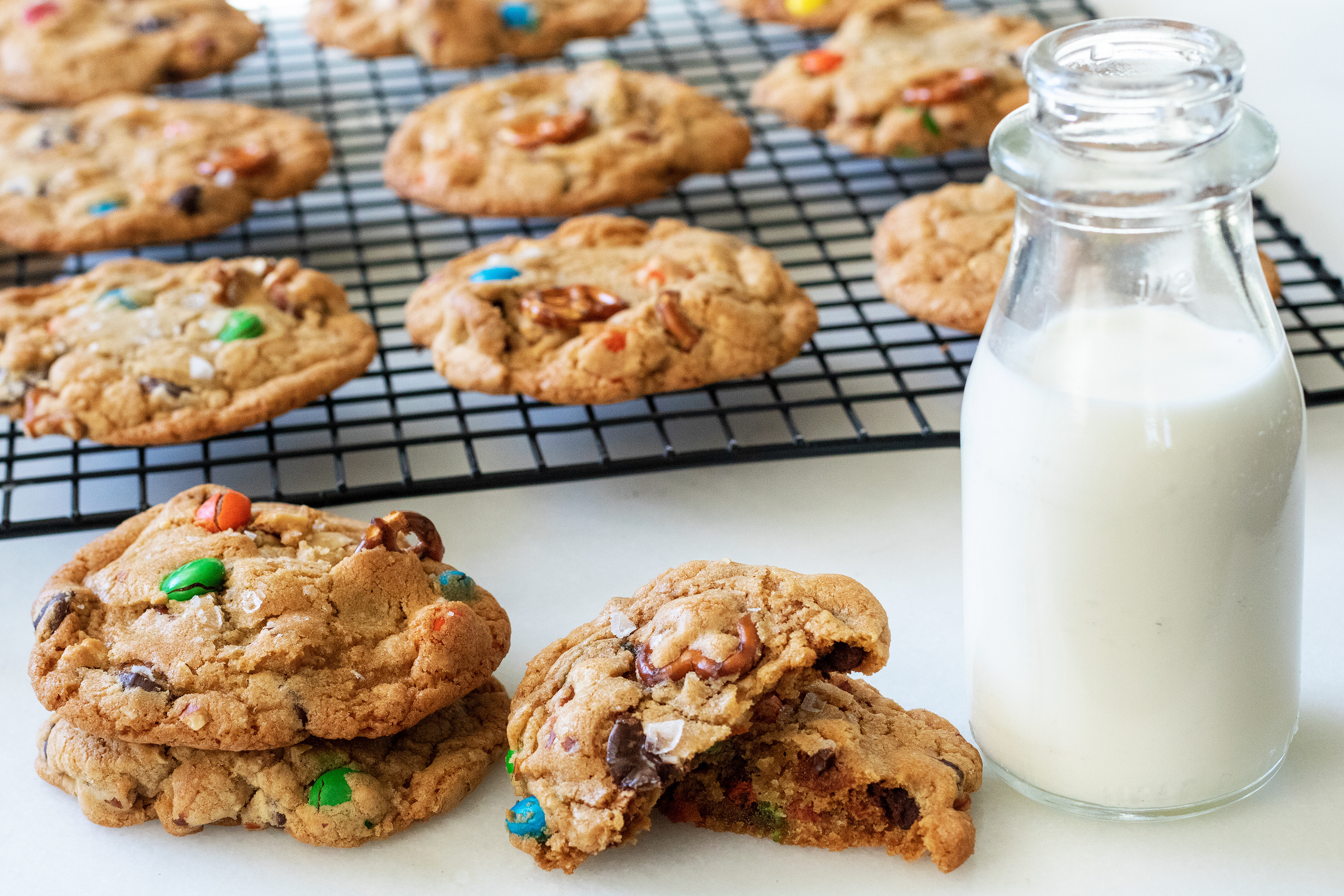 kitchen sink cookies and milk