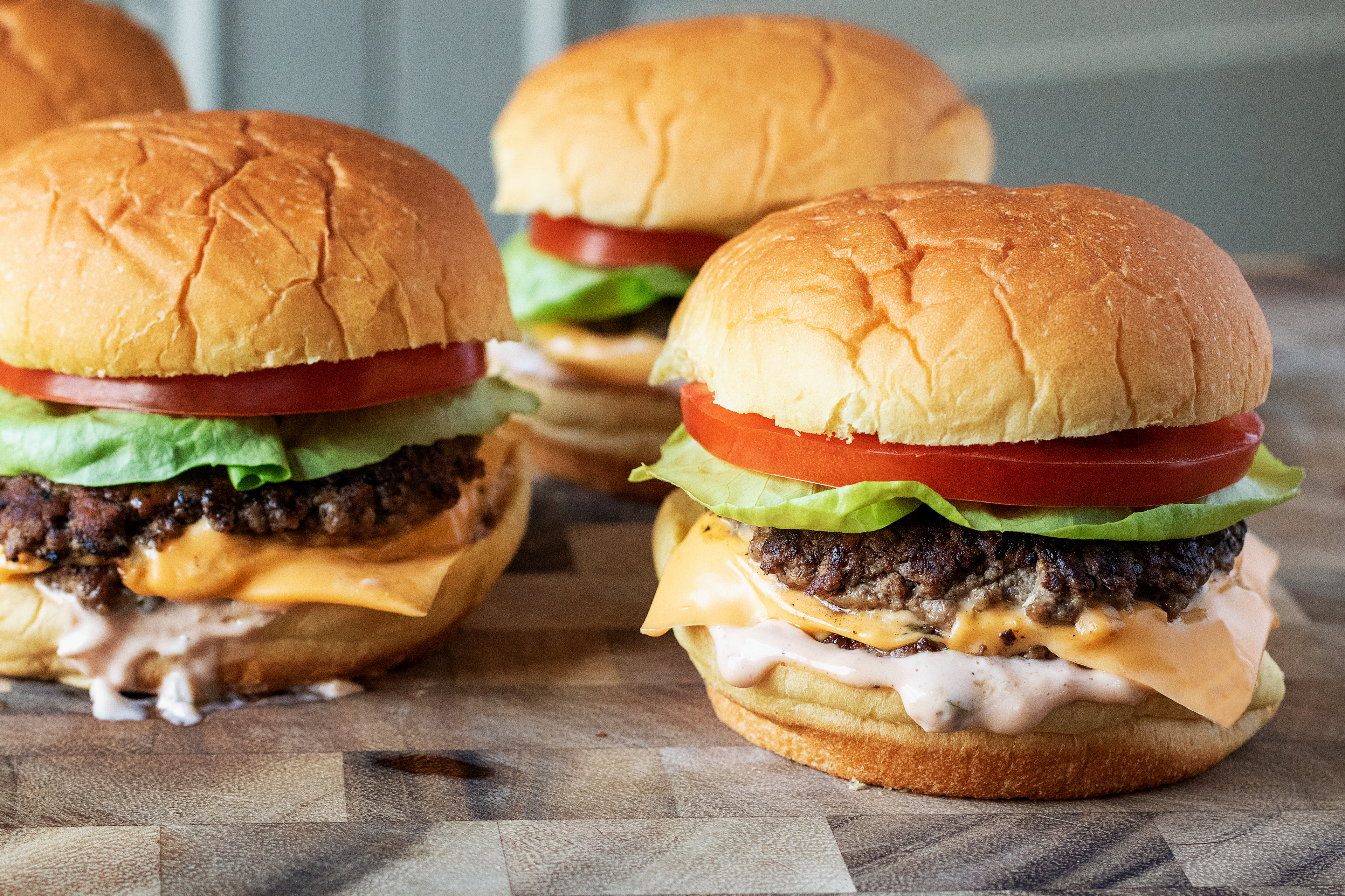 smash burgers