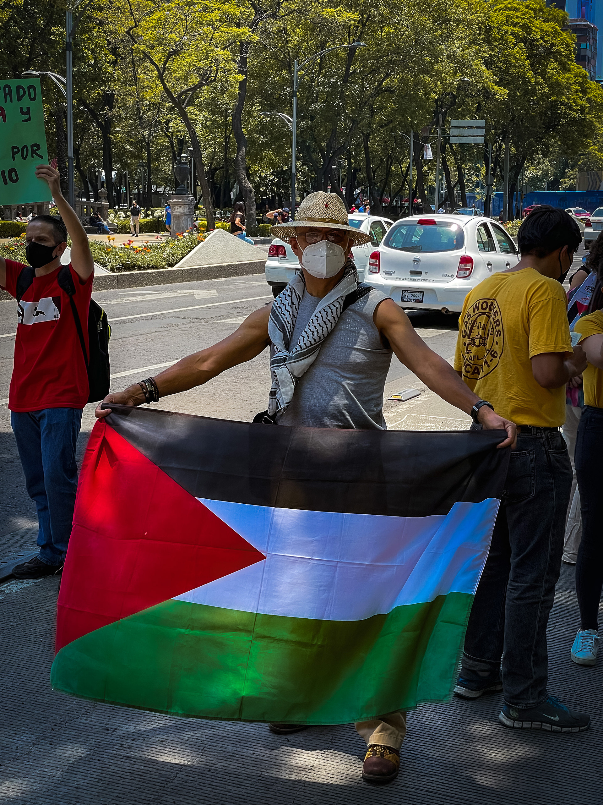 Protesta en contra del bombardeo a Palestina (2021)