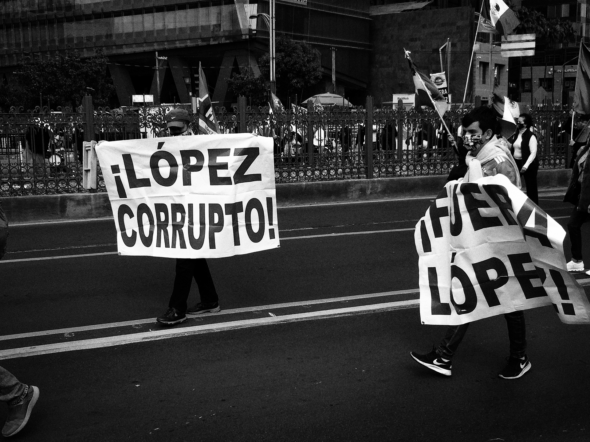 Marcha en contra de la gestión Lopezobradorista FRENA (2021)