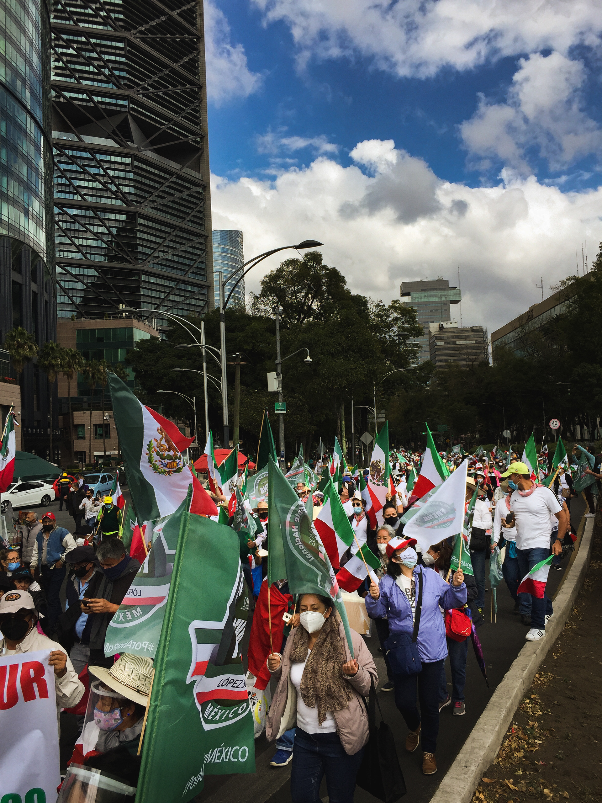 Marcha en contra de la gestión Lopezobradorista FRENA (2021)