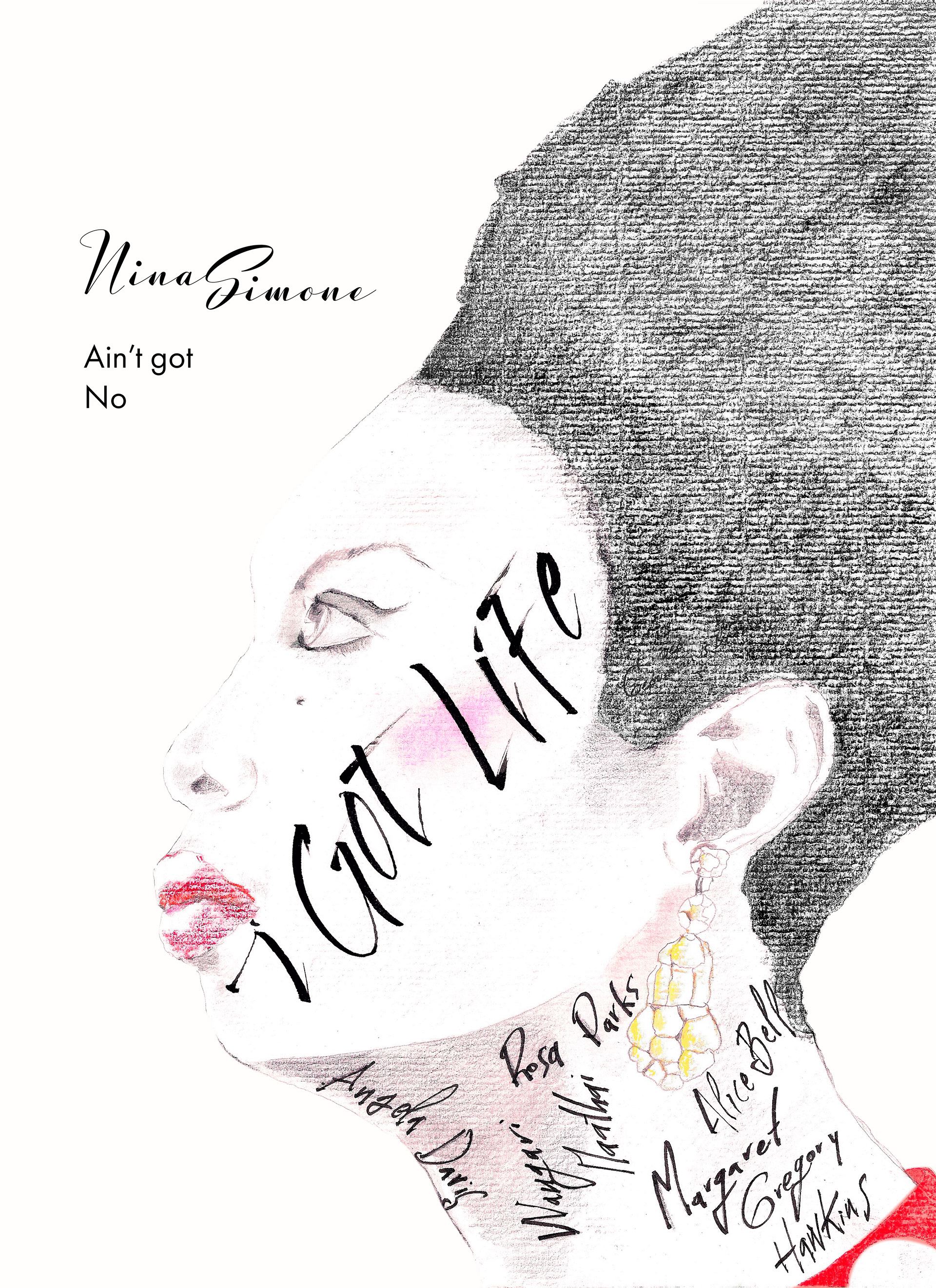 Ilustración Nina Simone