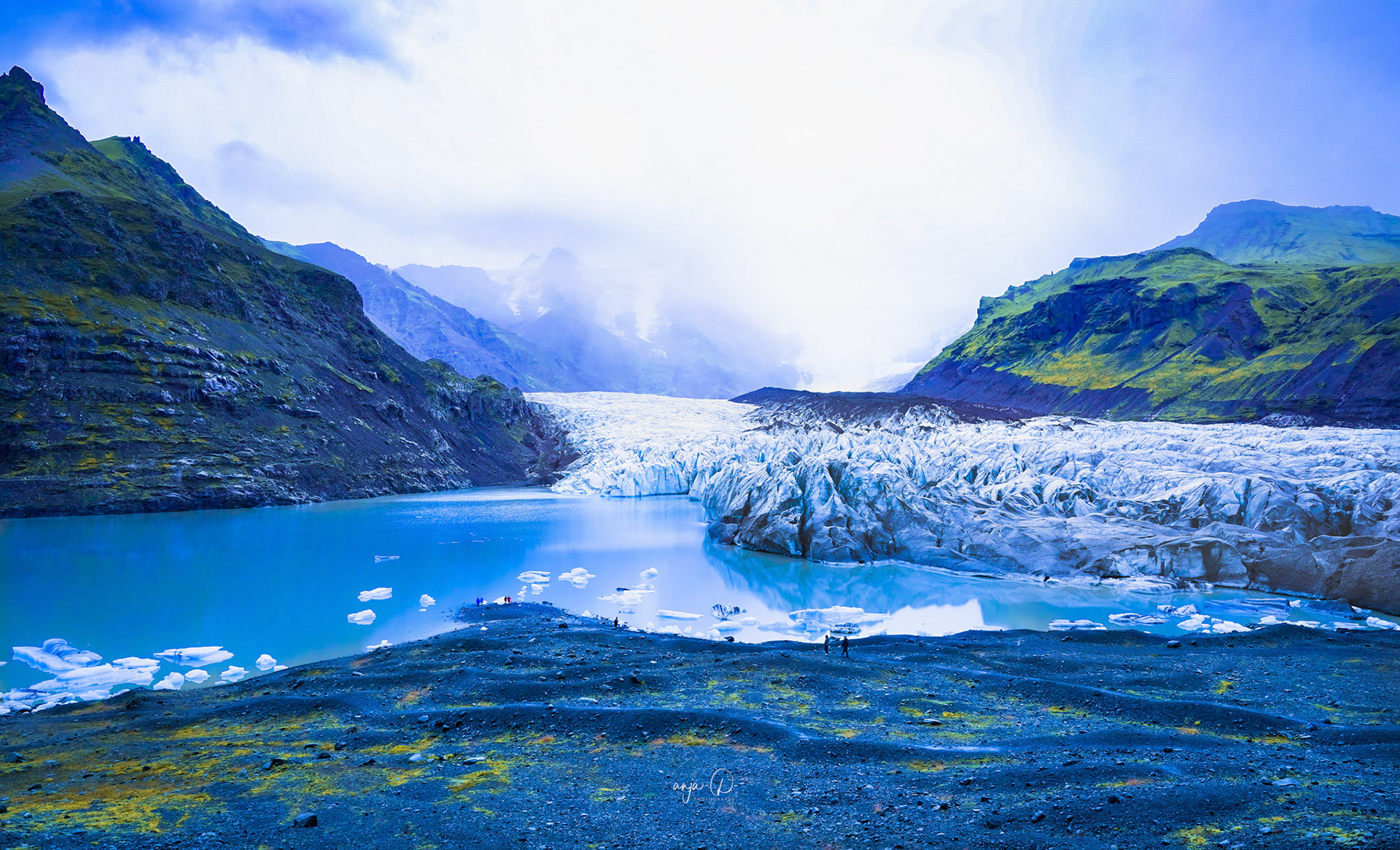 Svinafellslon Glacier