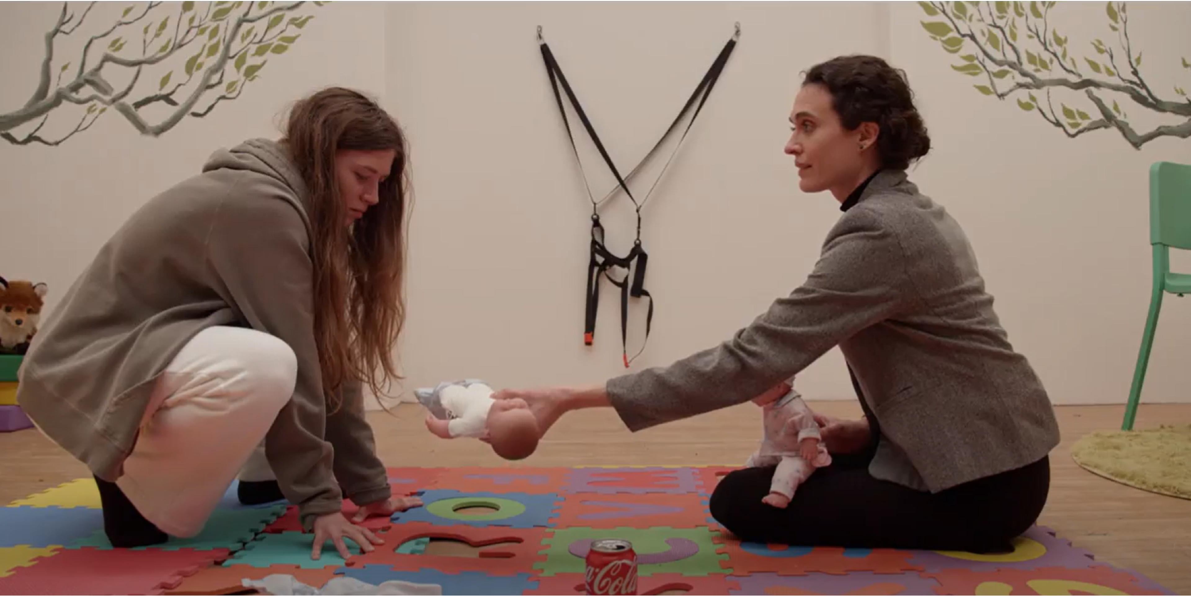 Dr. Amy & the feral child in the middle of a session