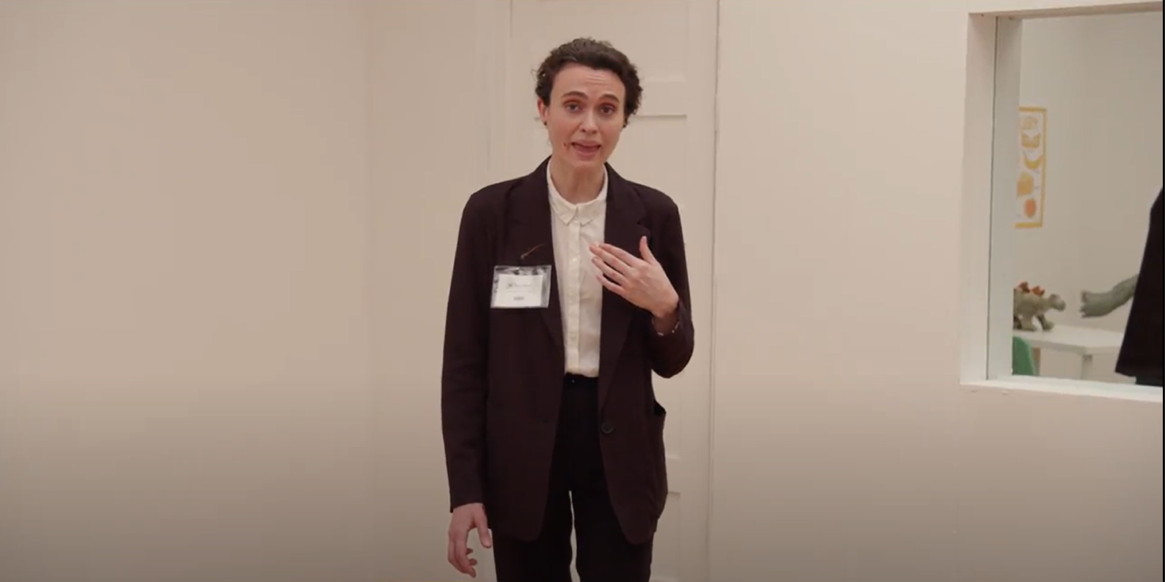 Dr. Amy enters feral child's play room