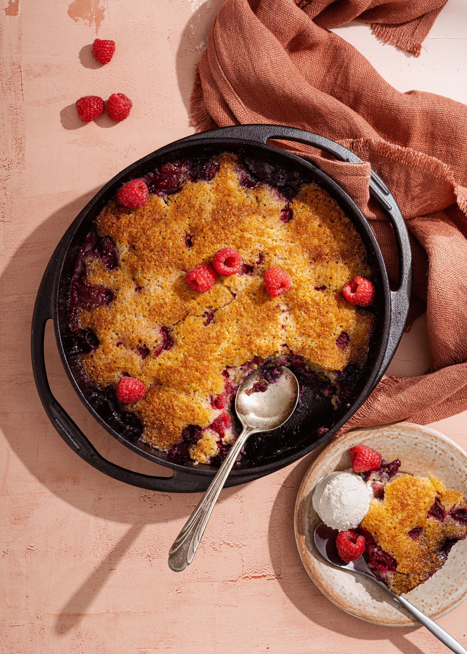 Fraises et framboises du quebec