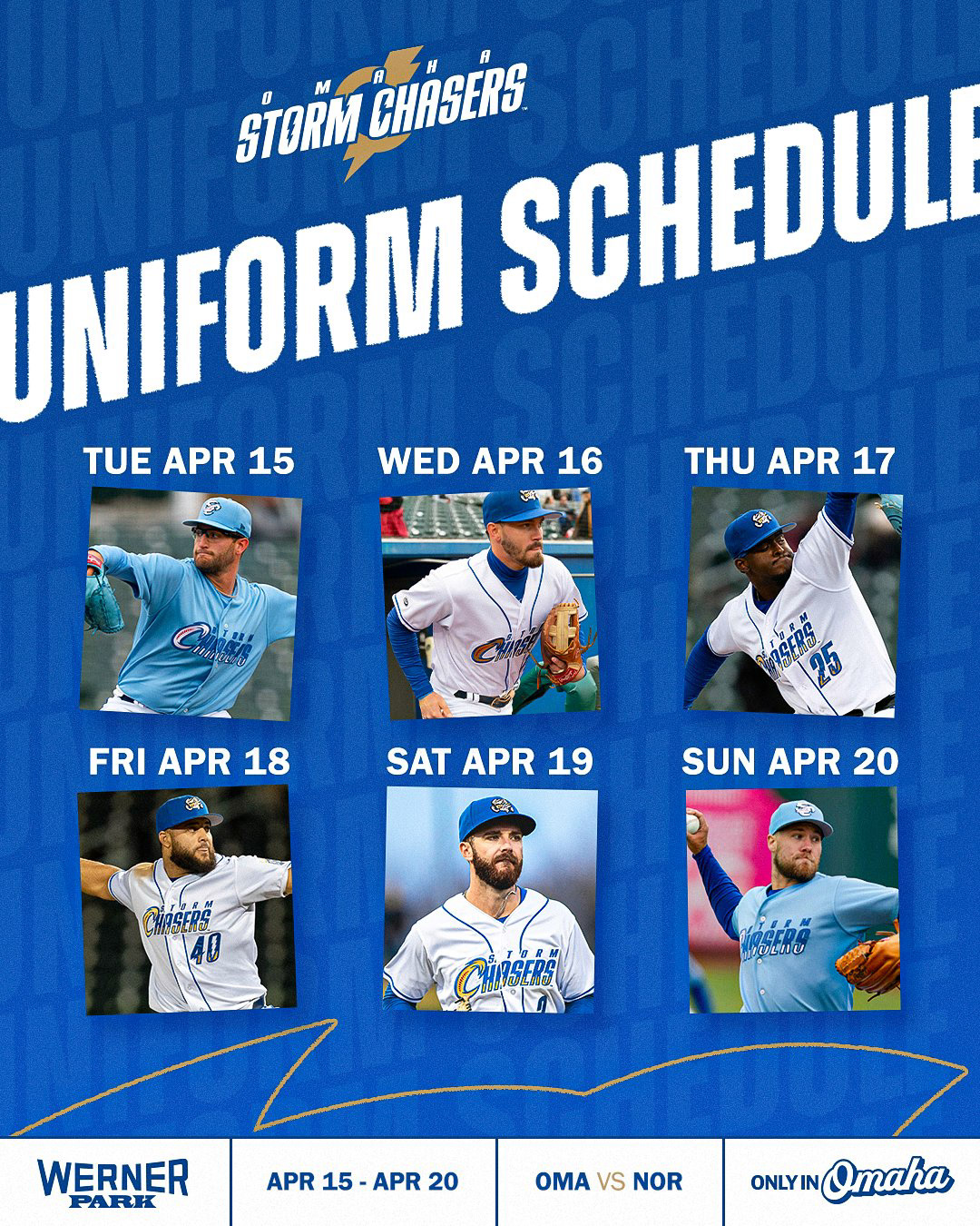 2025 Uniform Schedule