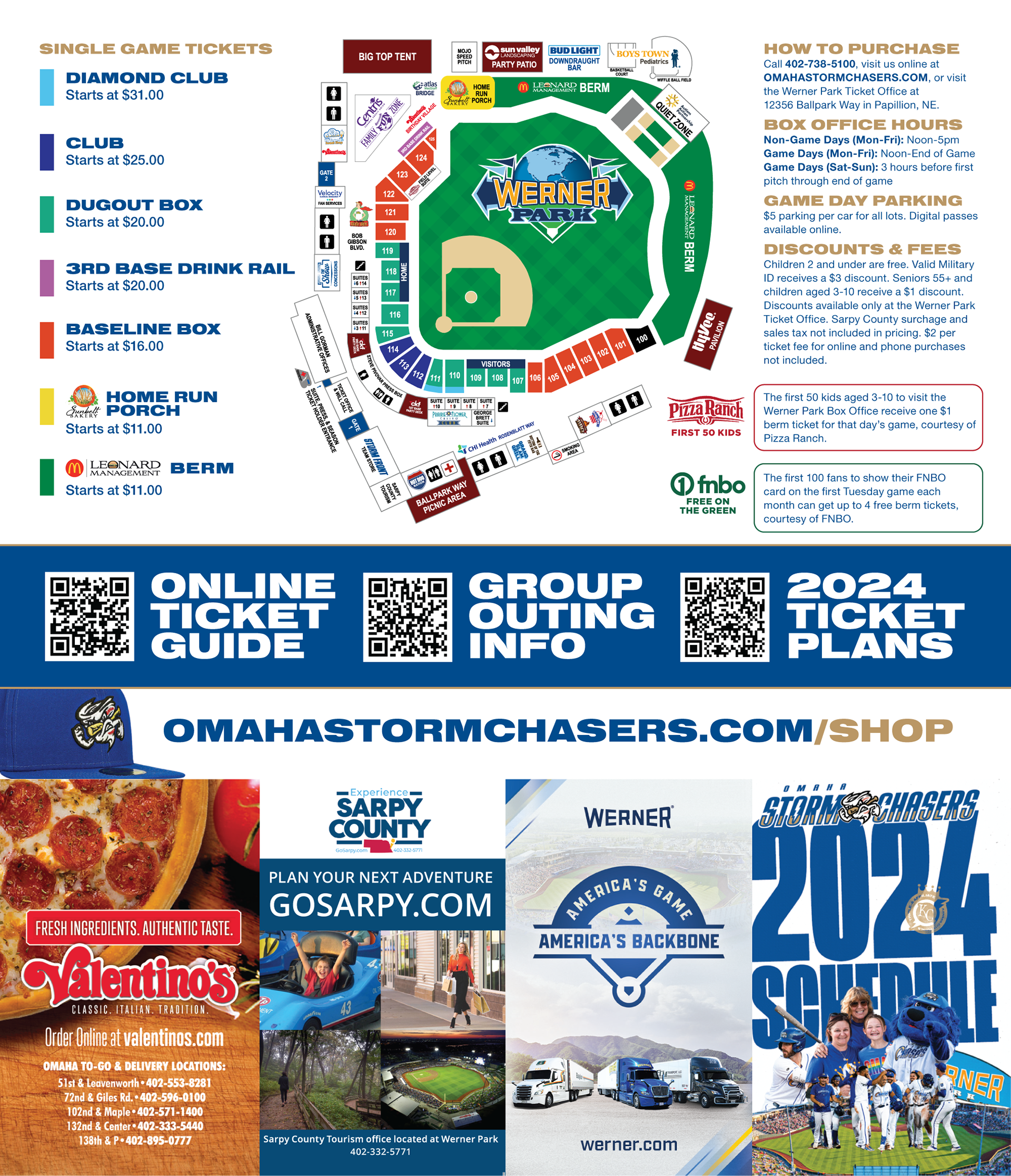 Pocket Schedule Exterior (2024)