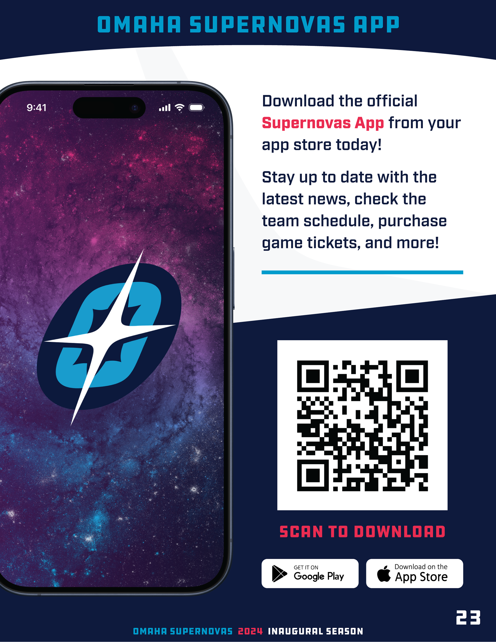 Supernovas App Ad