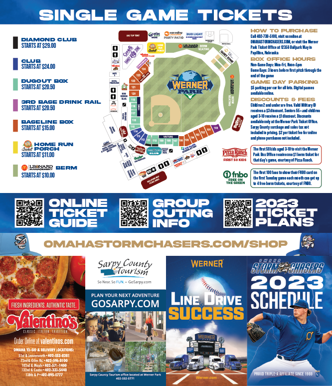 Pocket Schedule Exterior (2023)