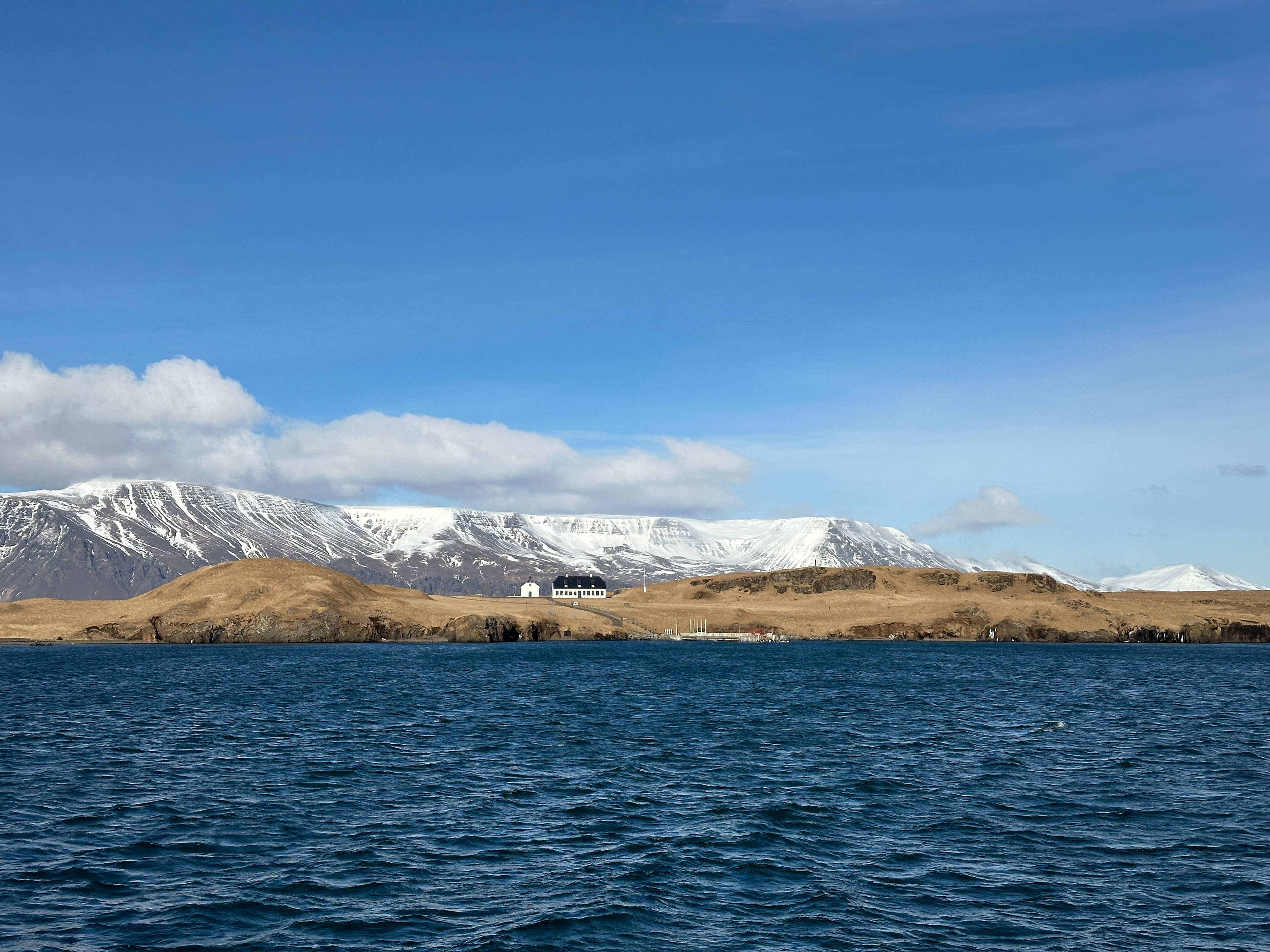 Remote Viðey Island, Iceland