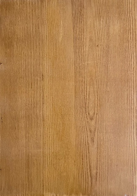 Oak sample.  Emulsion paints and glaze on MDF